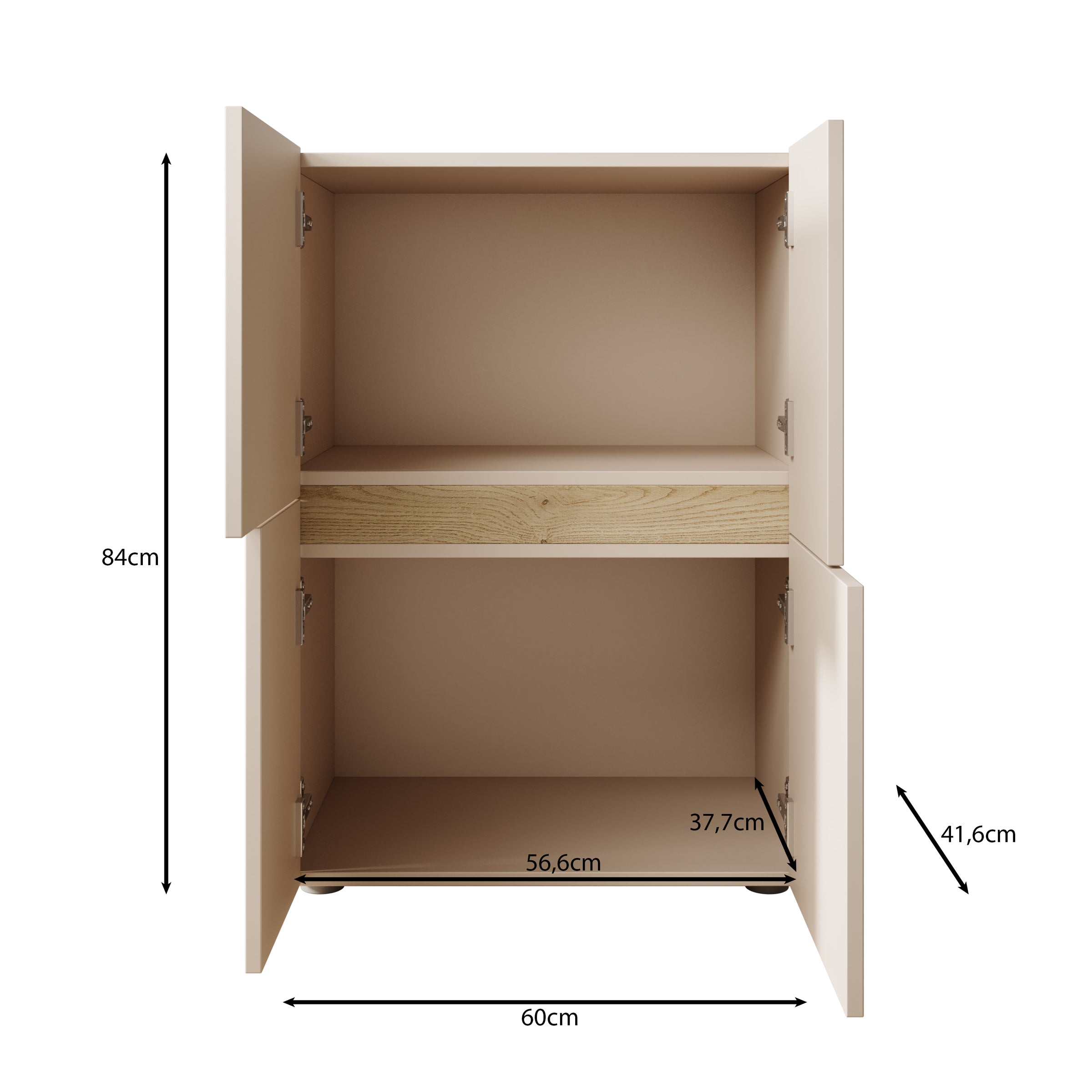 Lombok - Dressoir - Groen - 60x42x85 cm