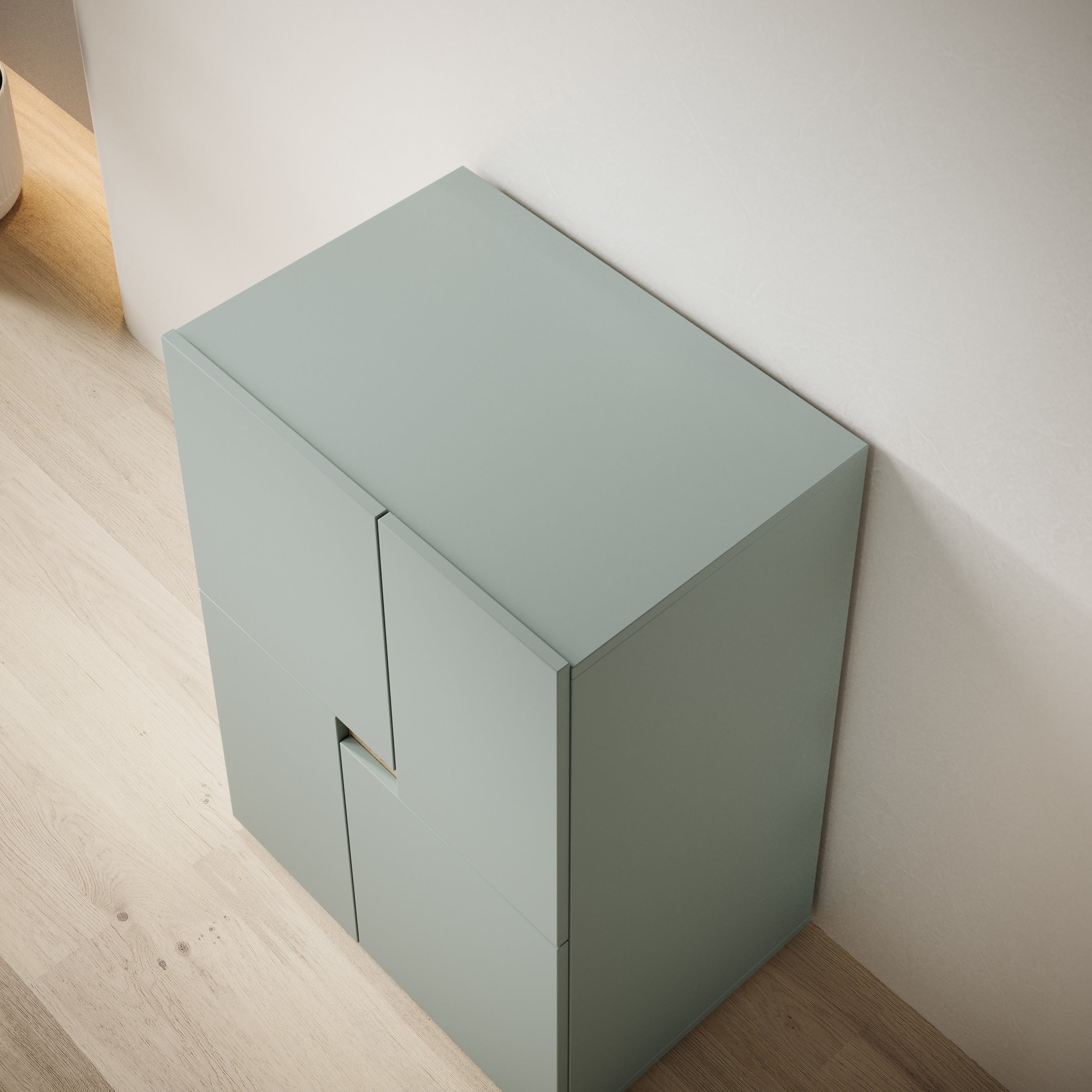 Lombok - Dressoir - Groen - 60x42x85 cm