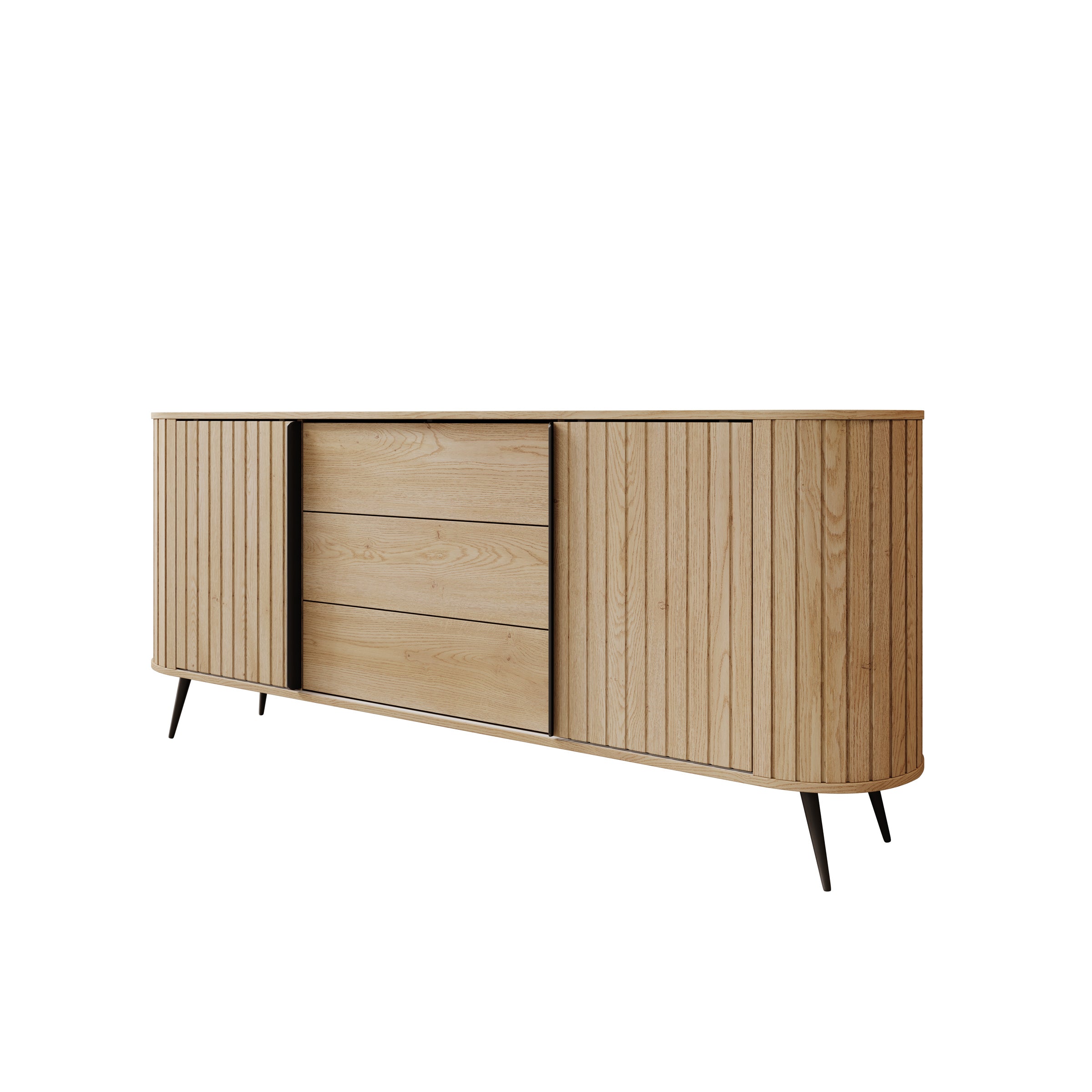 Loro - Dressoir - Eikenpatroon - 196x40x82 cm