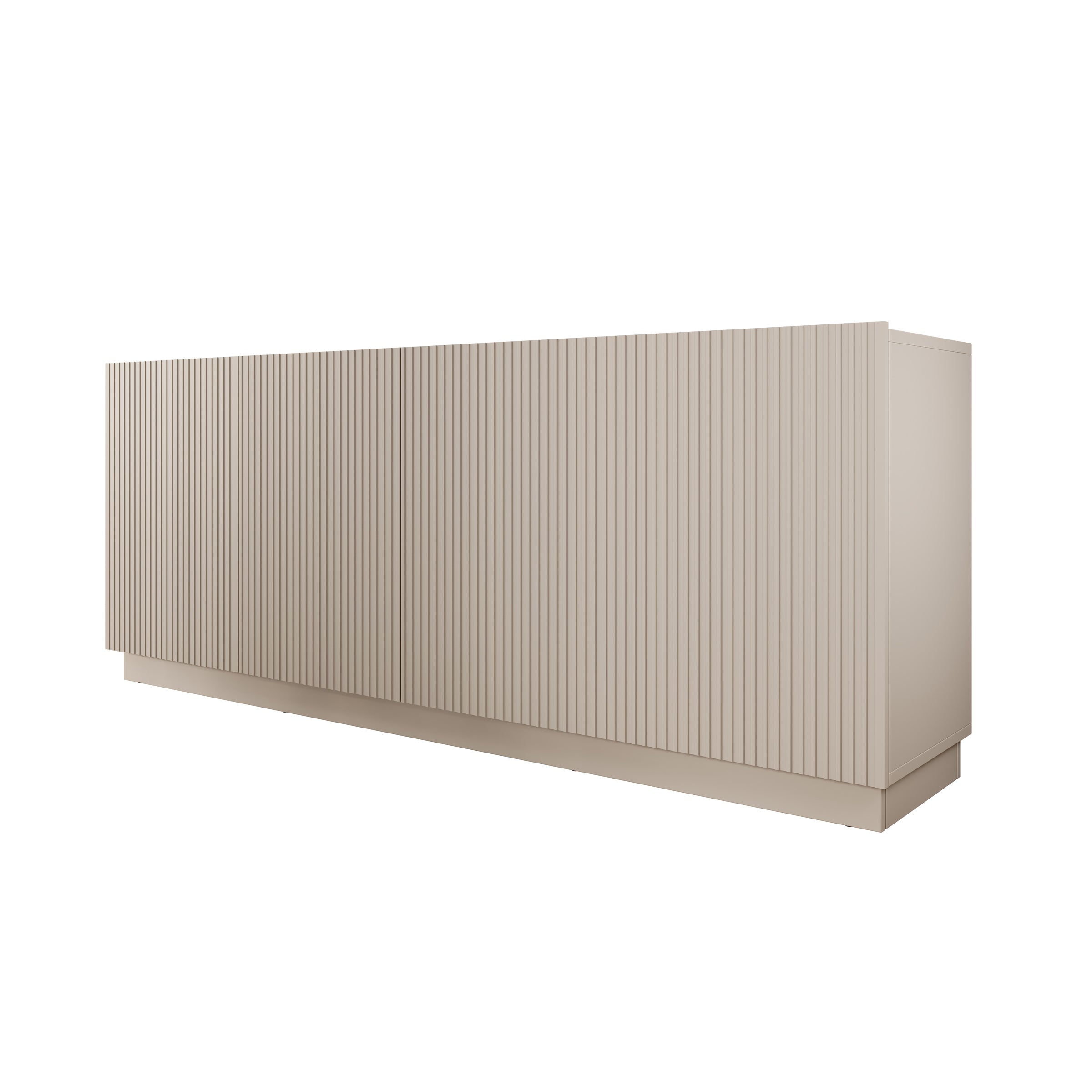 Lucera - Dressoir - Beige - 200x42x78 cm
