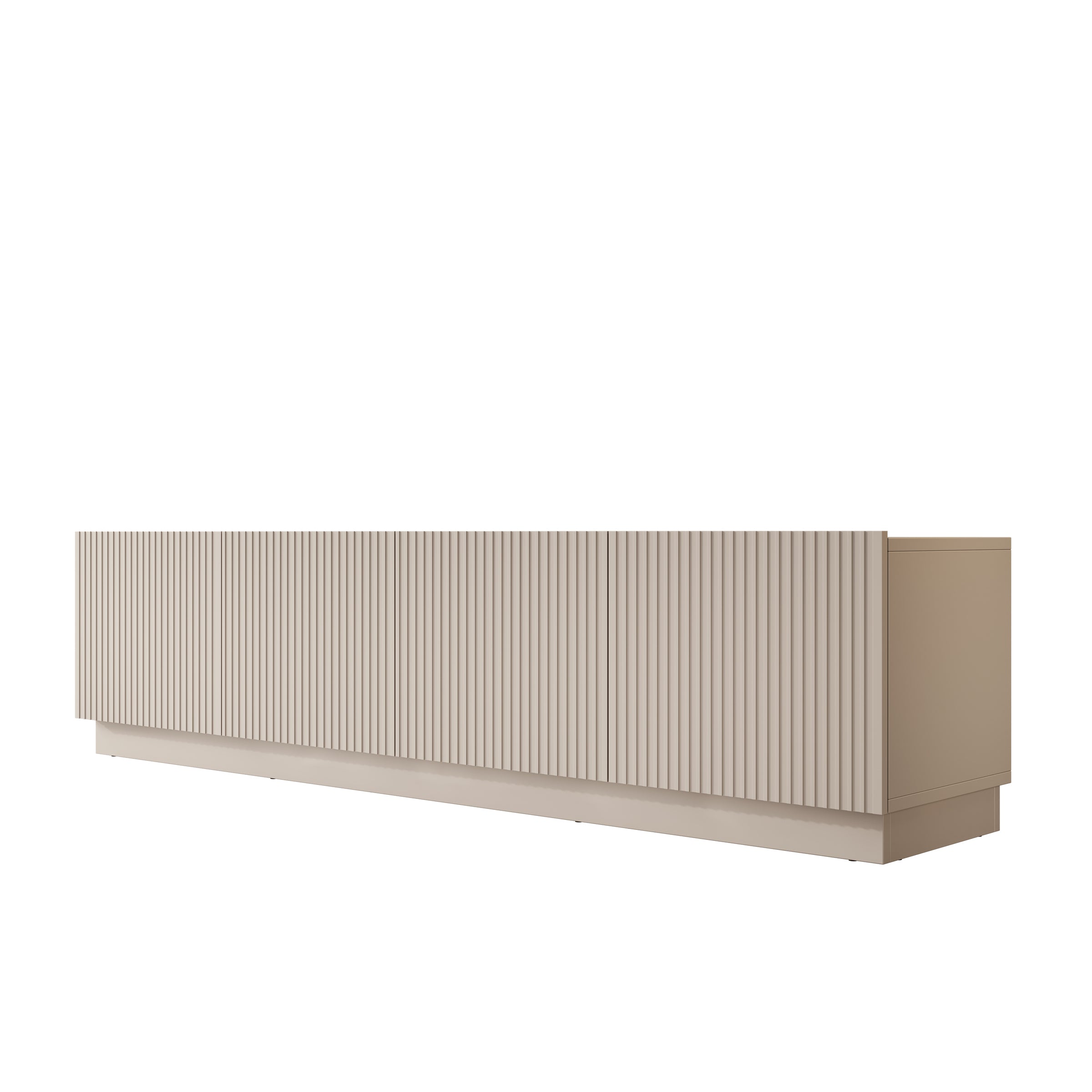 Lucera - TV-Meubel - Beige - 200x42x48 cm