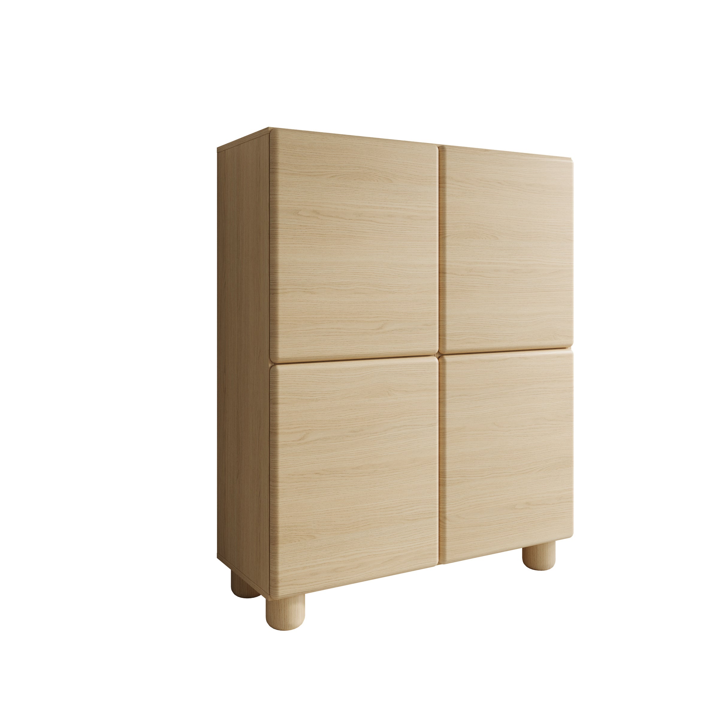 Luvano - Dressoir - Licht eikenpatron - 100x38x125 cm