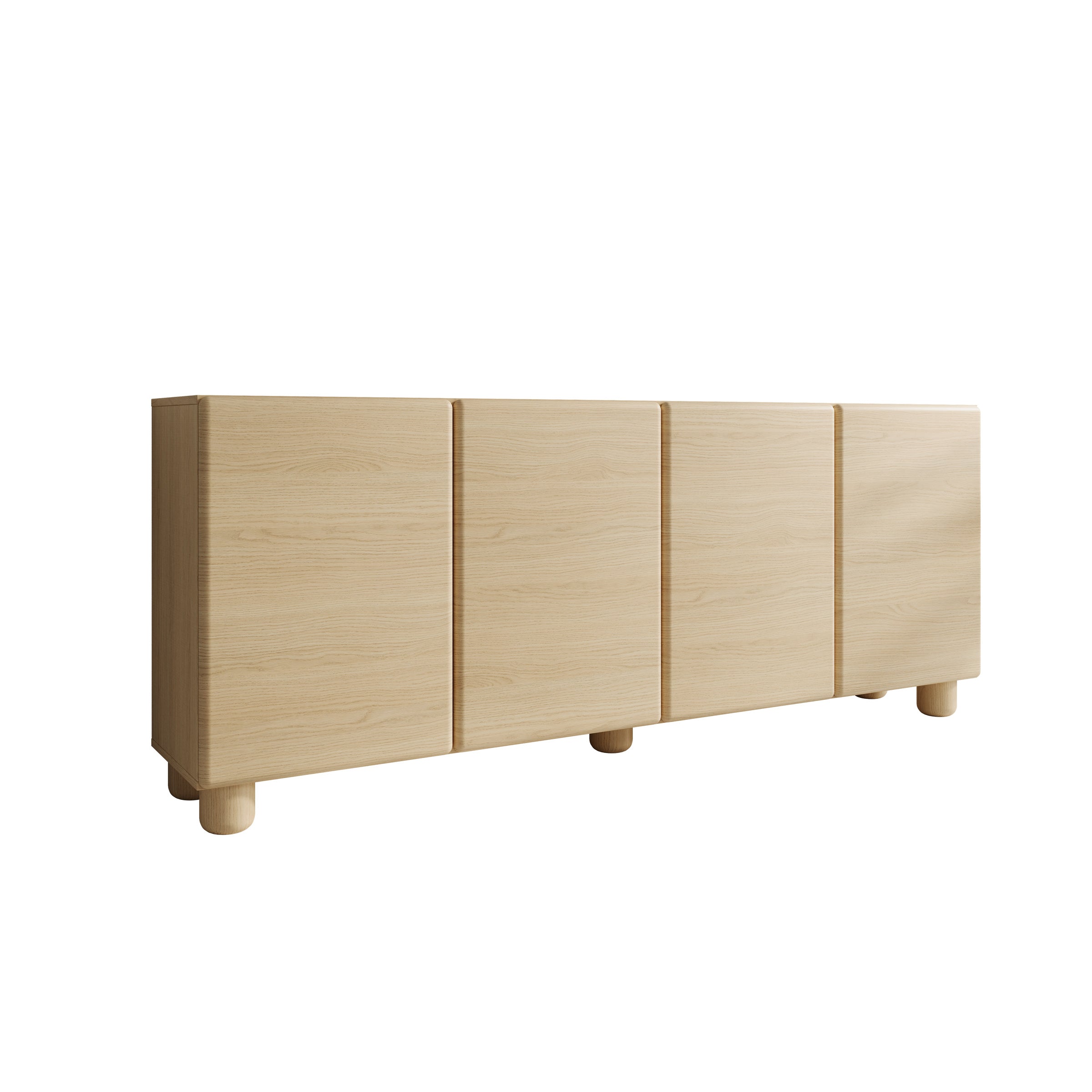 Luvano - Dressoir - Licht eikenpatron - 200x38x80 cm