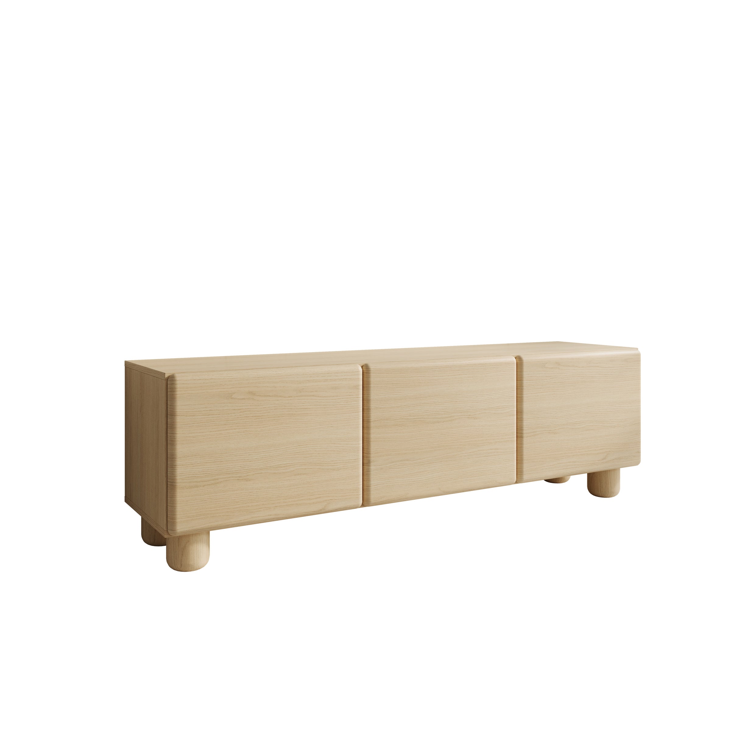 Luvano - TV-Meubel - Licht eikenpatroon - 150x38x47 cm