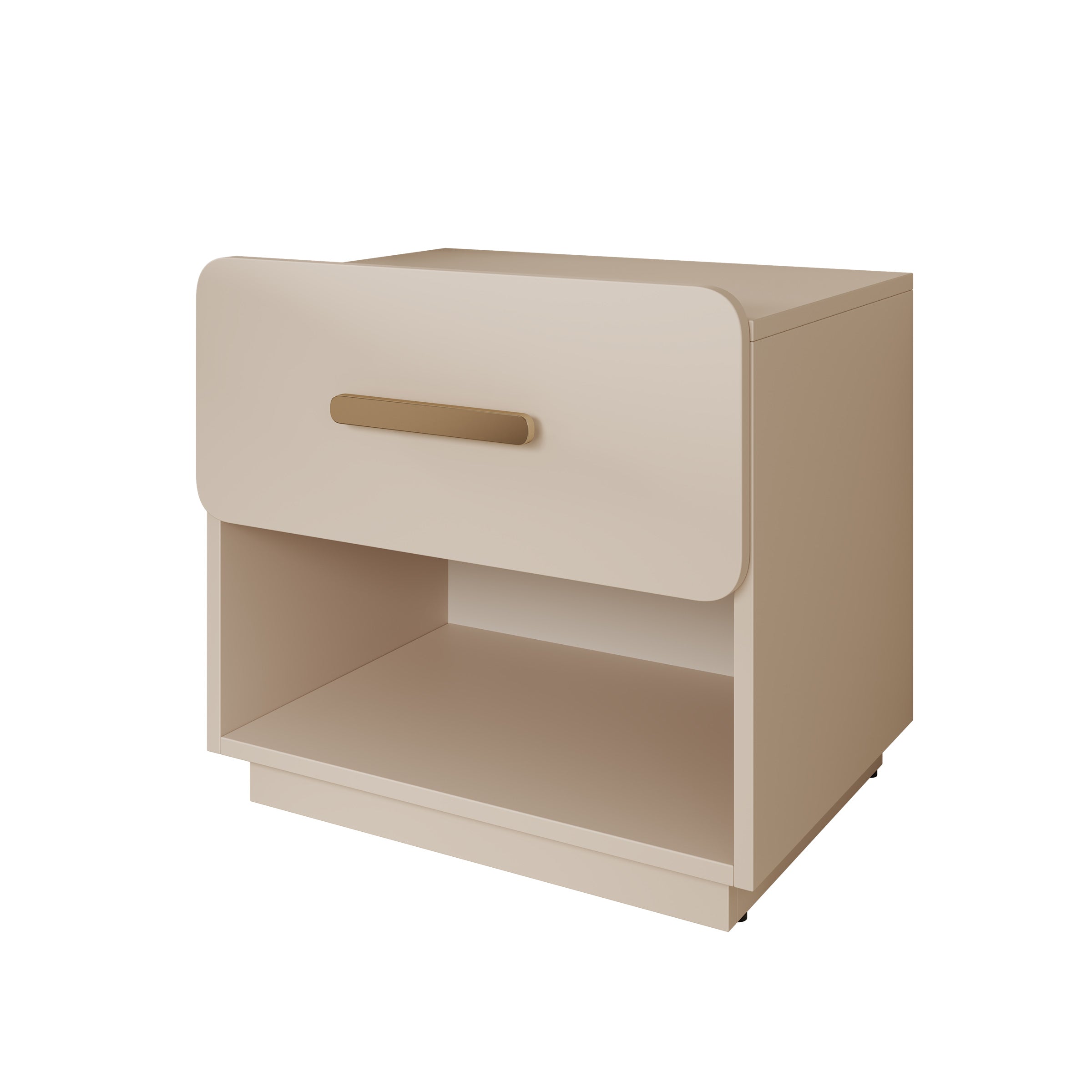 Luzon - Nachtkastje set van 2 - Beige - 53x42x48 cm