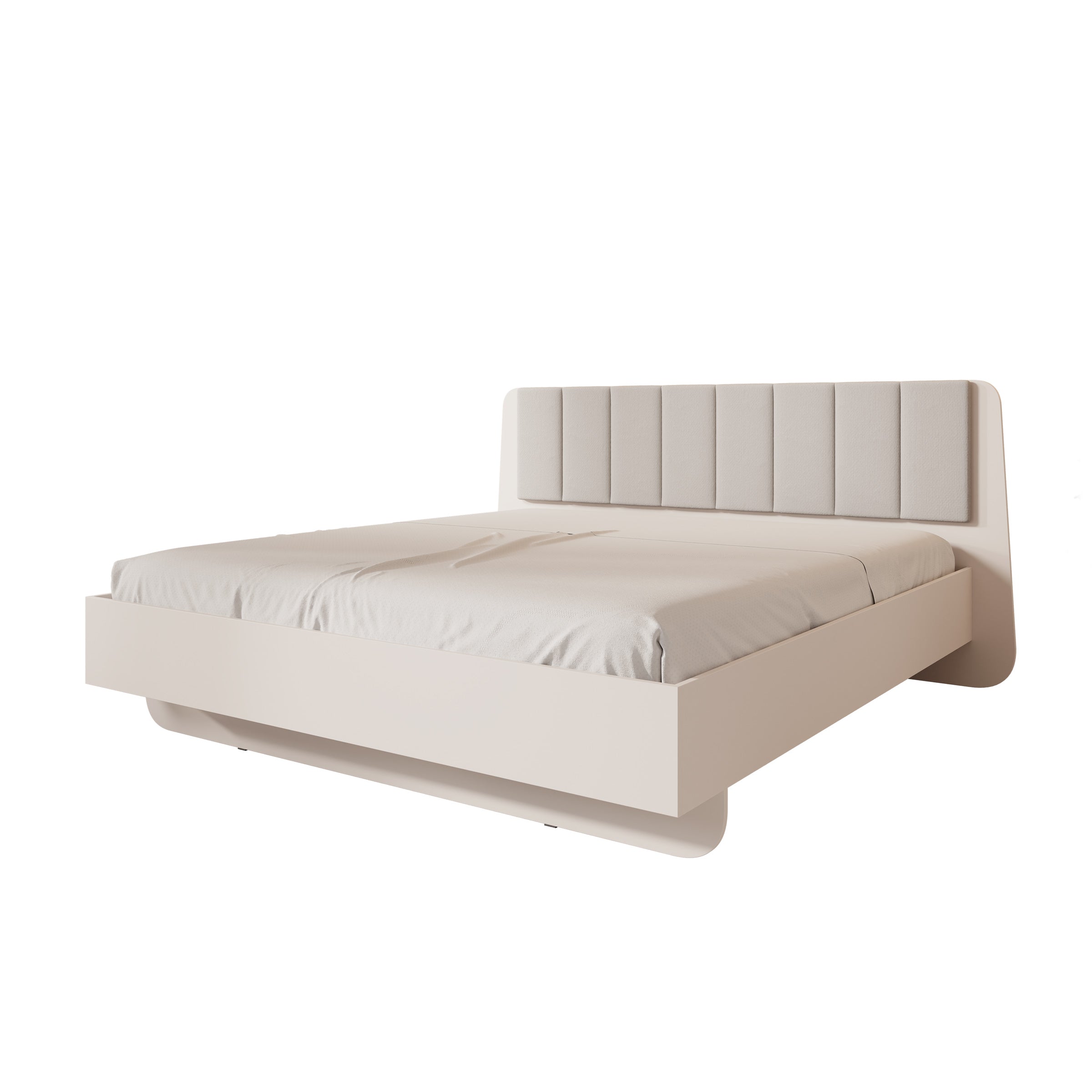 Luzon - Tweepersoonsbed - Beige - 180x200 cm