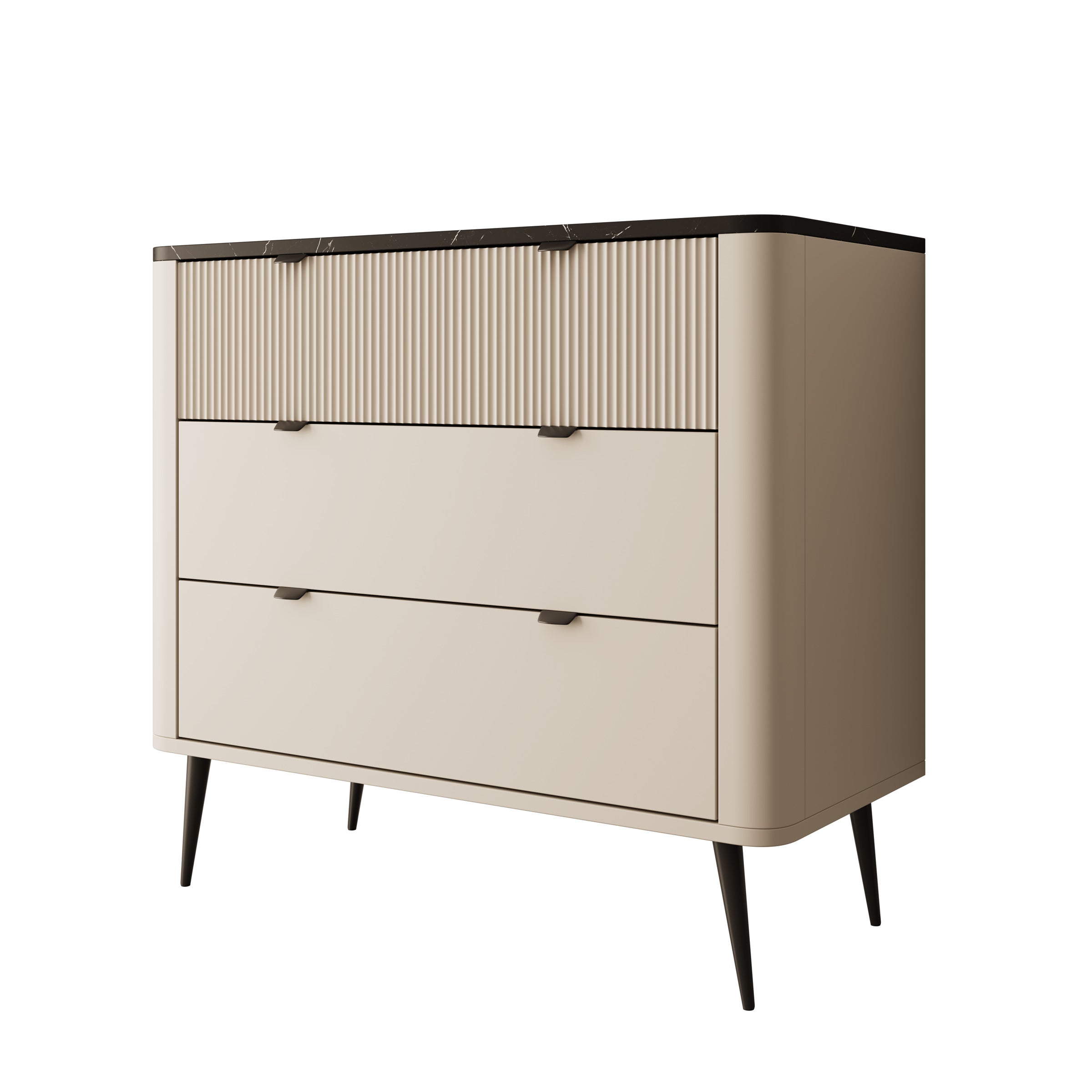 Mace - Ladekast - Beige - 90x40x82 cm