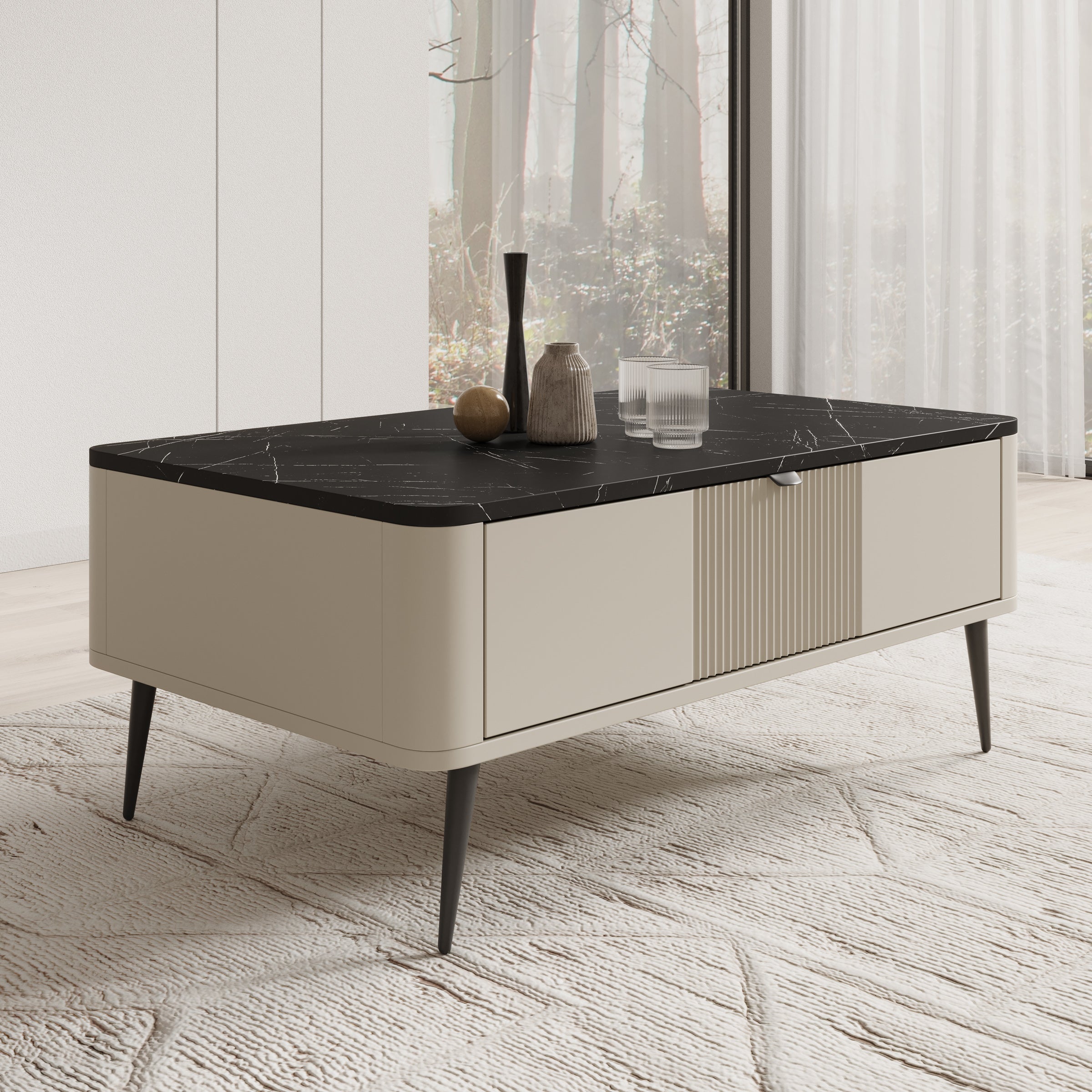 Mace - Salontafel - Beige