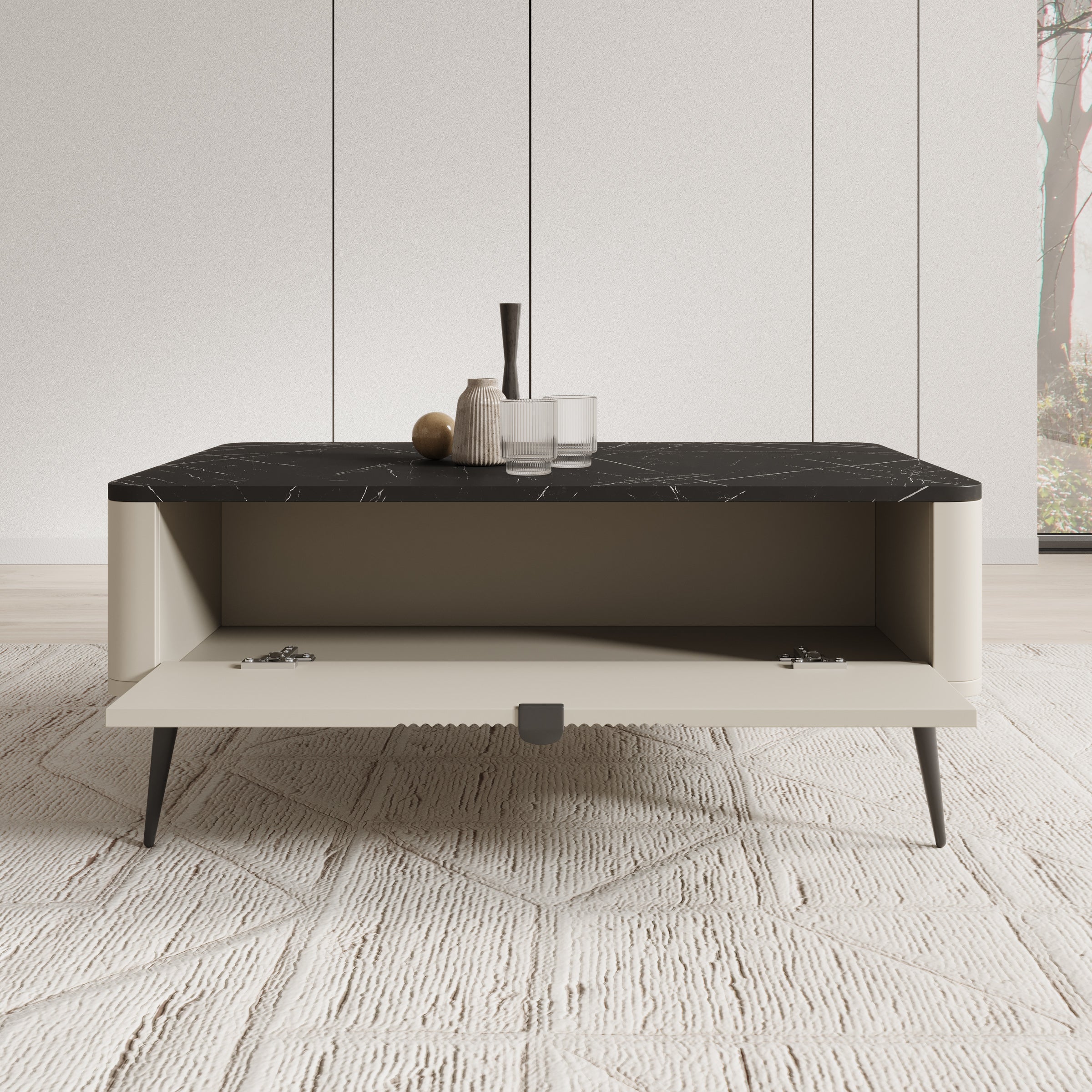 Mace - Salontafel - Beige
