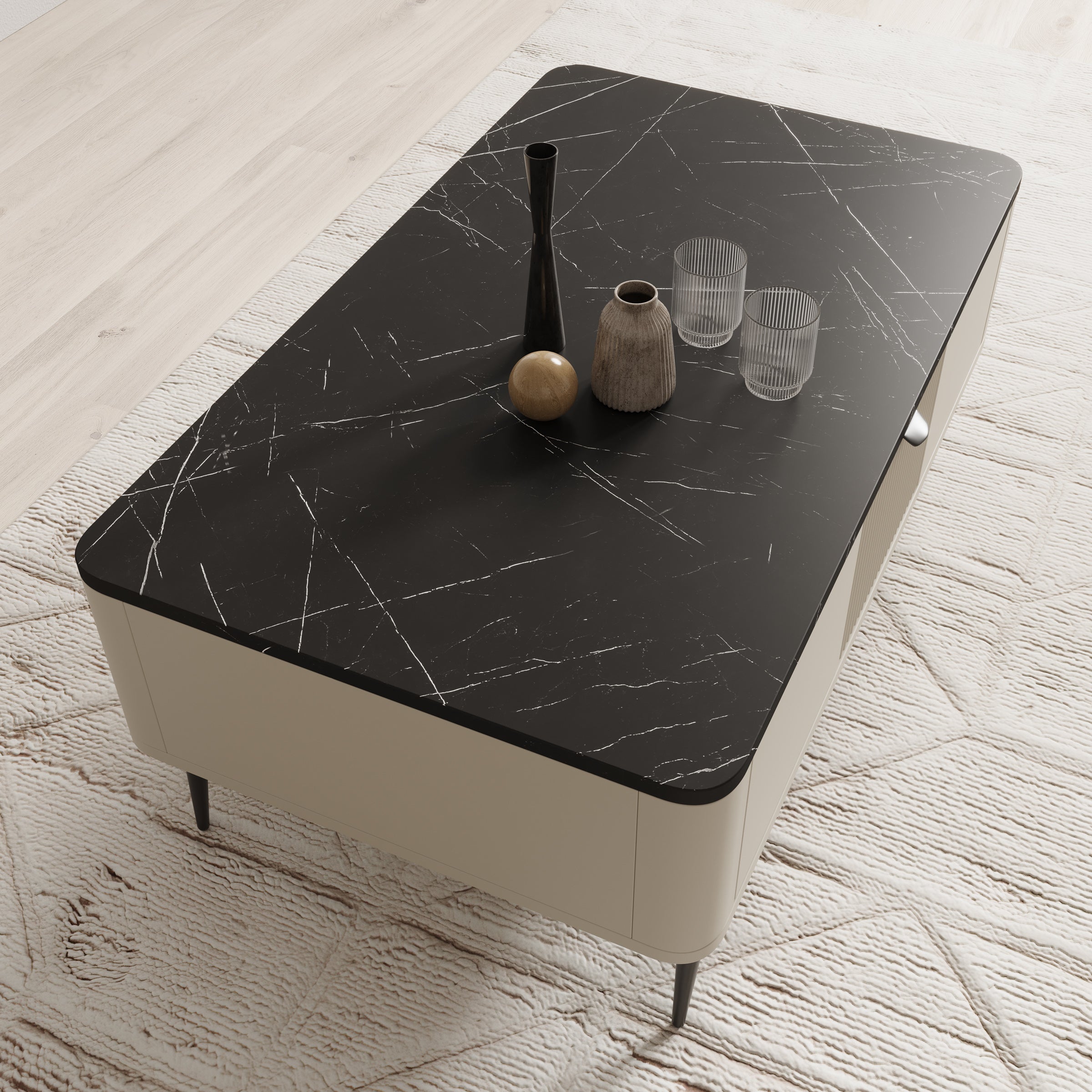 Mace - Salontafel - Beige