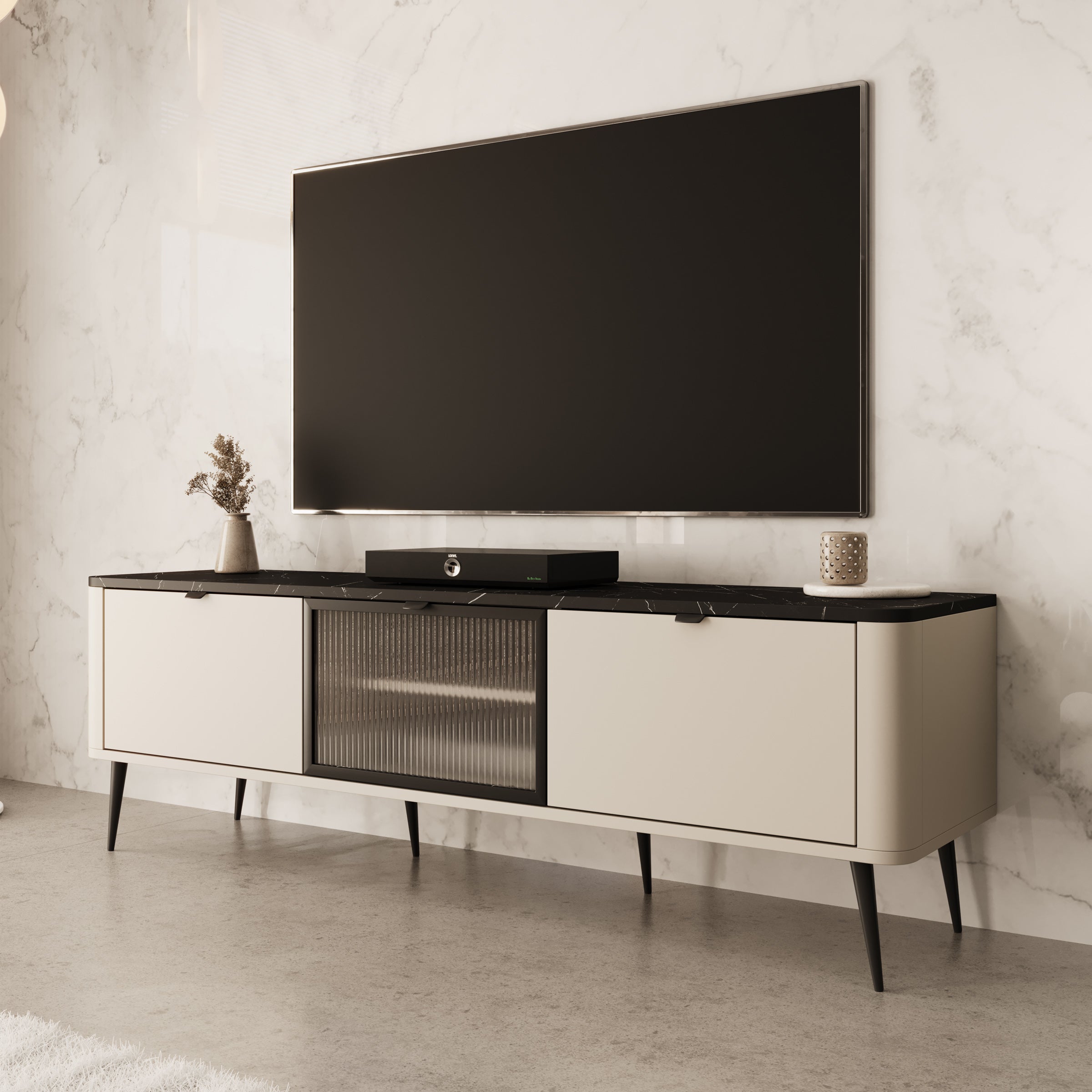 Mace - TV-Meubel - Beige