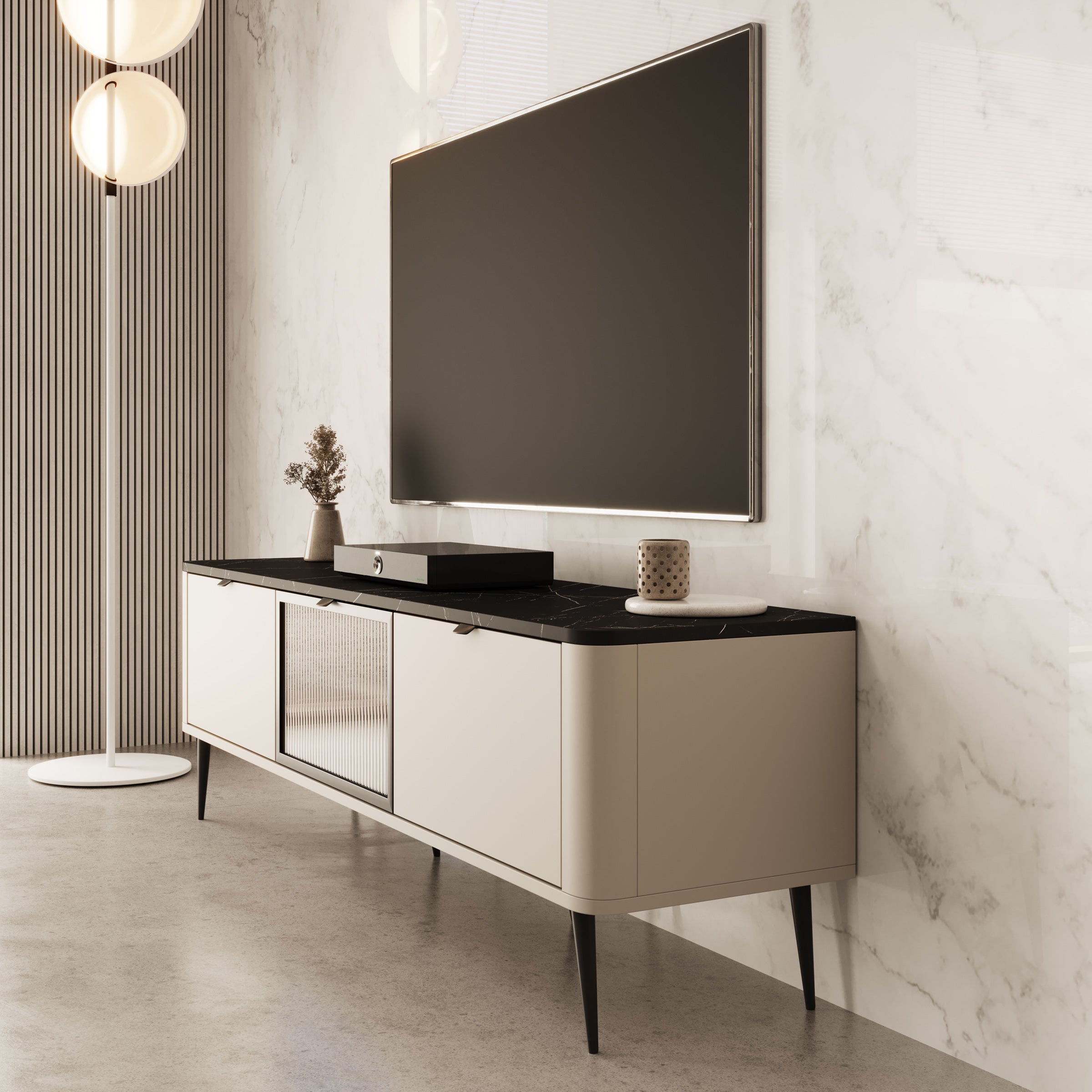 Mace - TV-Meubel - Beige