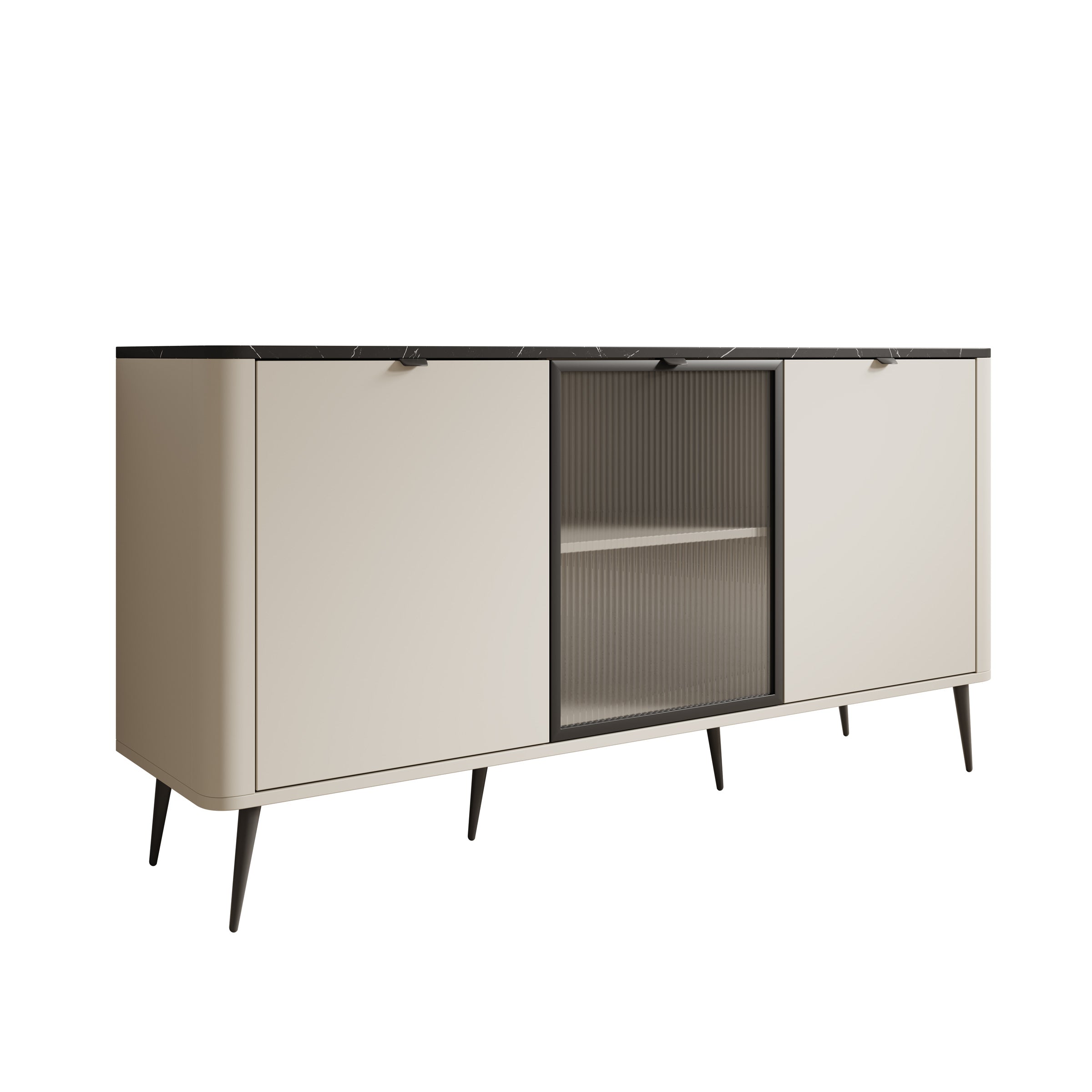 Mace 3 - Dressoir - Beige - 160x40x82 cm
