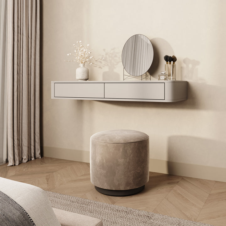Mahaai - Kaptafel - Beige - 115x40x16 cm