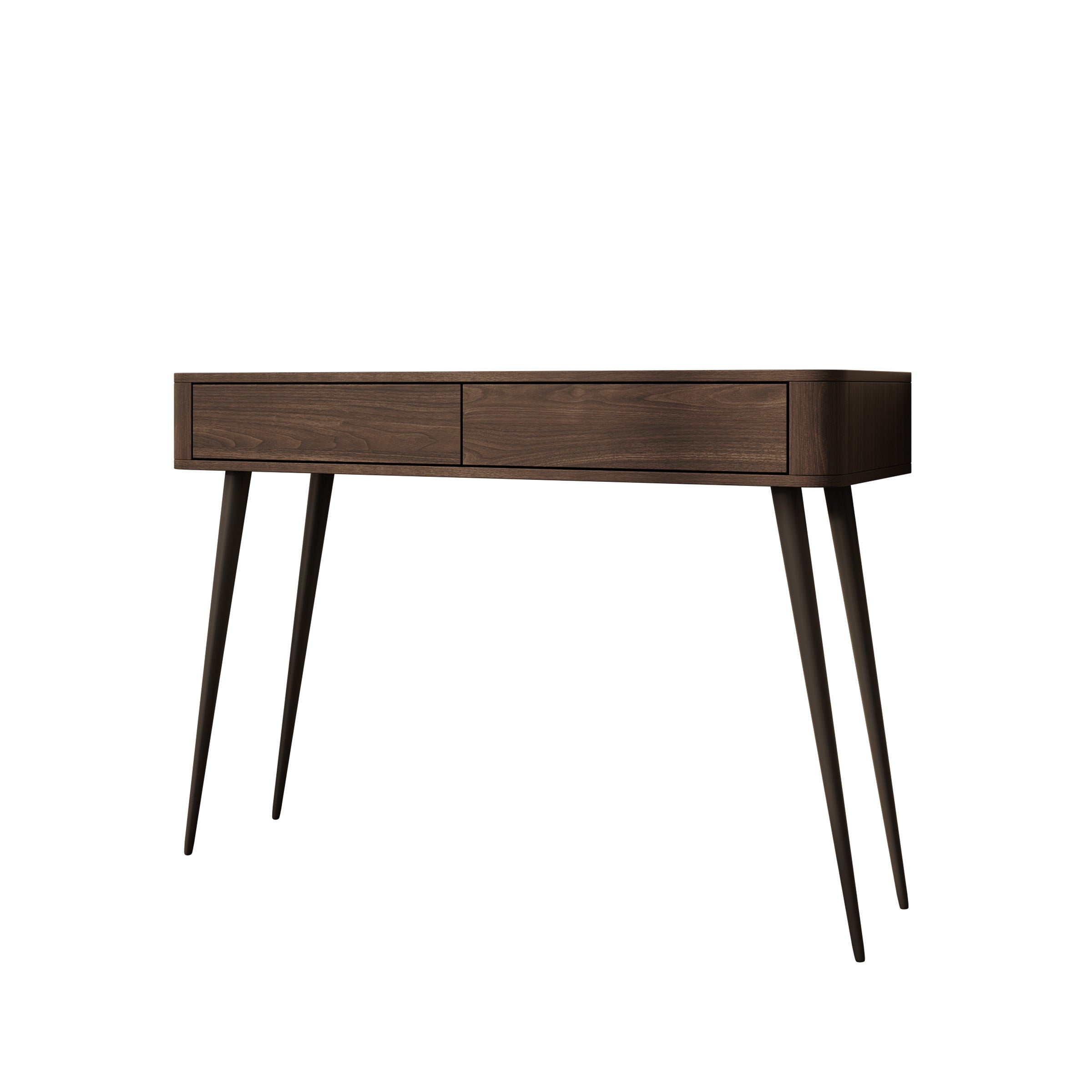Mahaai - Kaptafel - Walnootpatroon - 115x40x77 cm