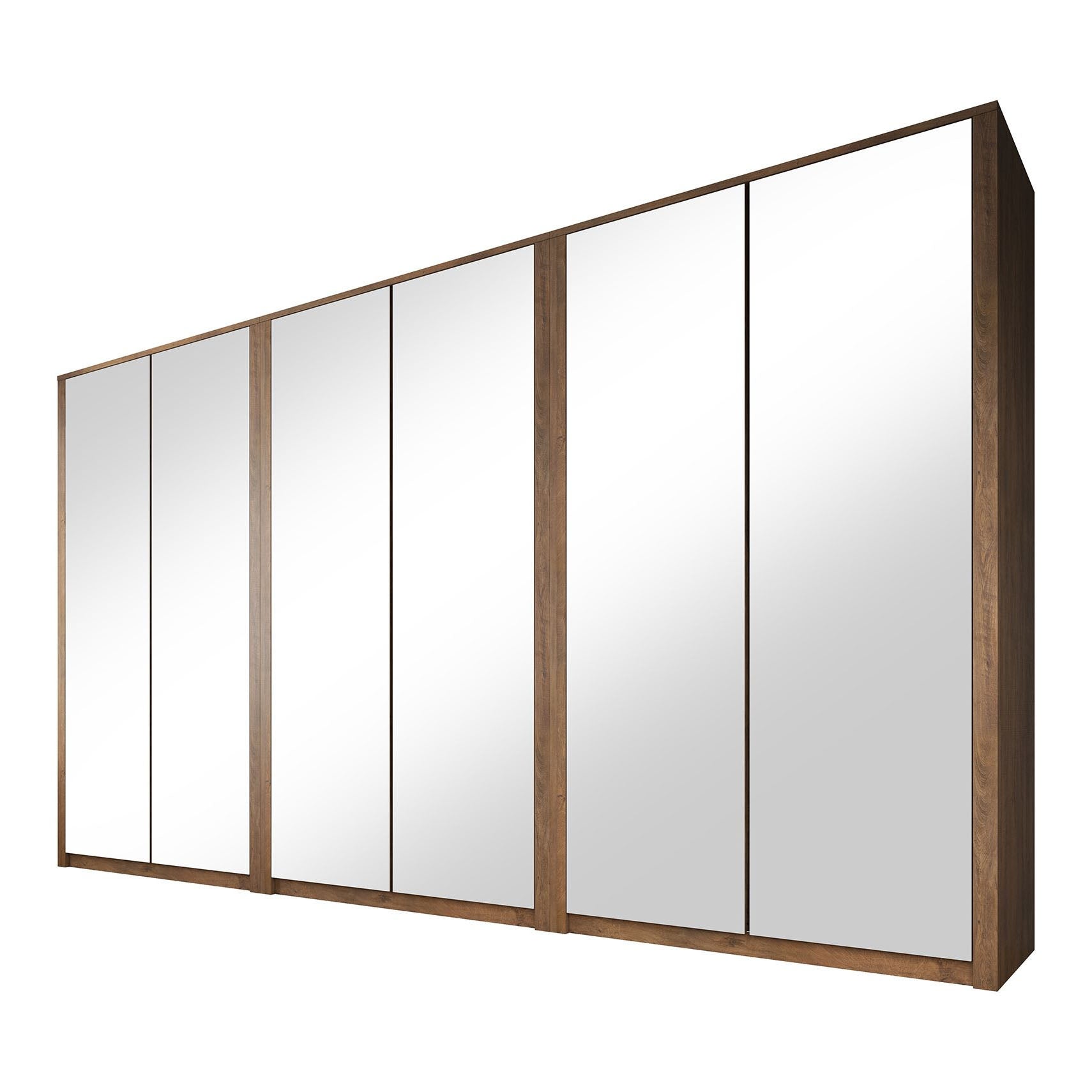 Malibu - Kledingkast 6-deurs - Eiken 340x53x197 cm