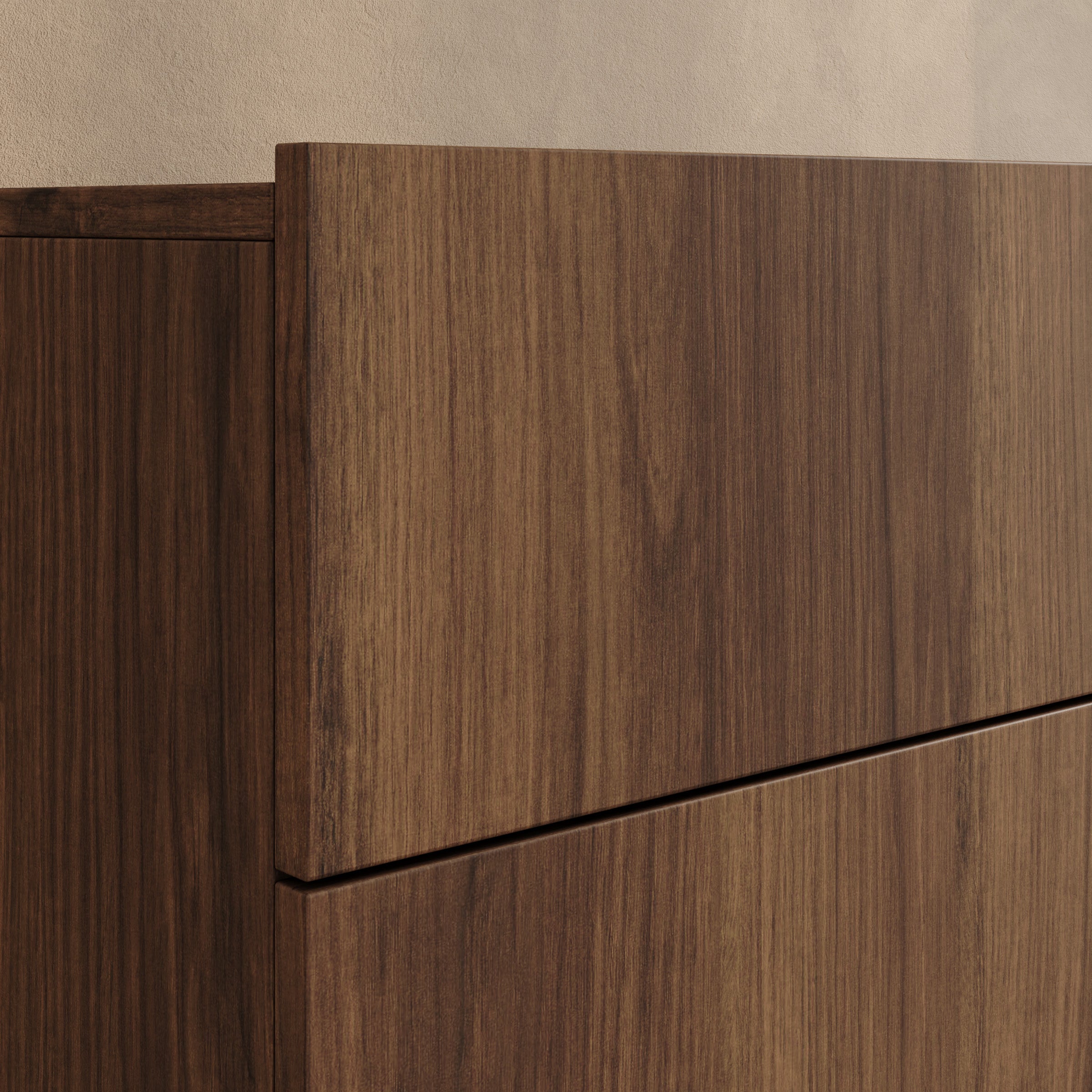 Malmok - Dressoir - Walnootpatroon - 100x42x100 cm