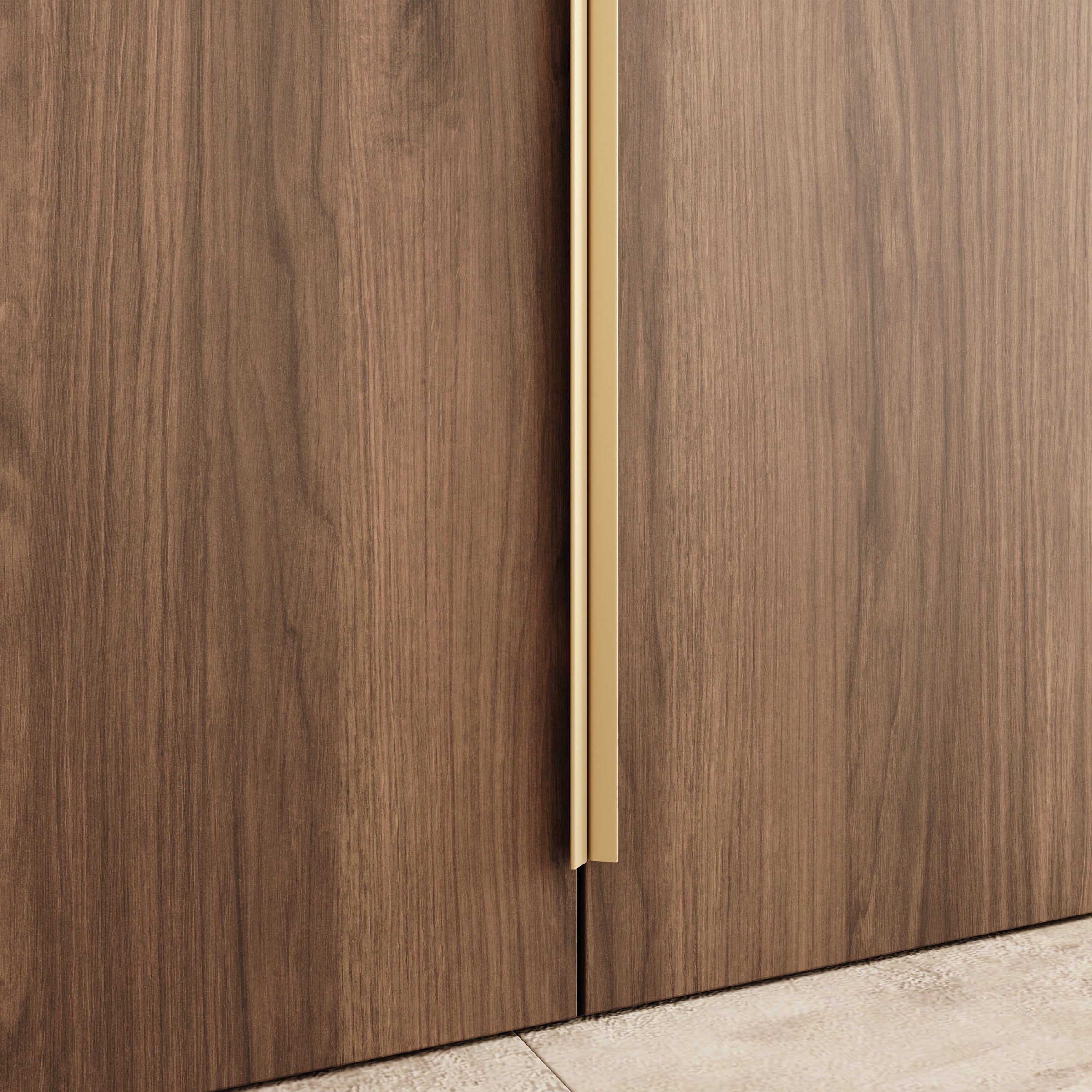 Malmok - Halkast - Walnootpatroon - 70x42x200 cm