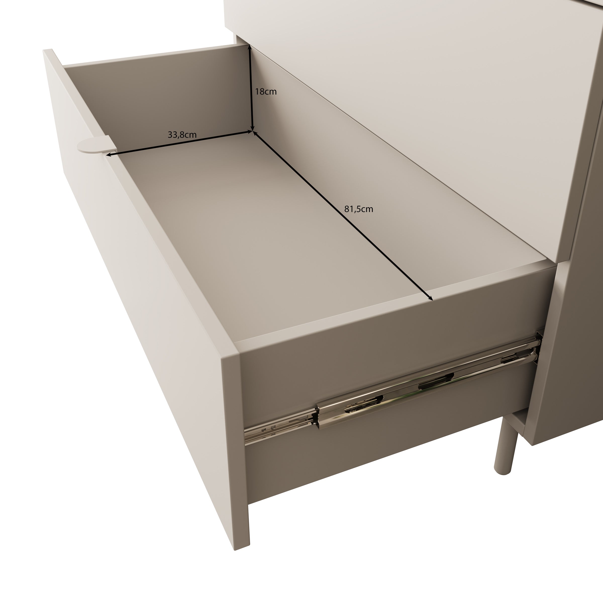 Malvare - Ladekast - Wit - 90x103x41 cm me