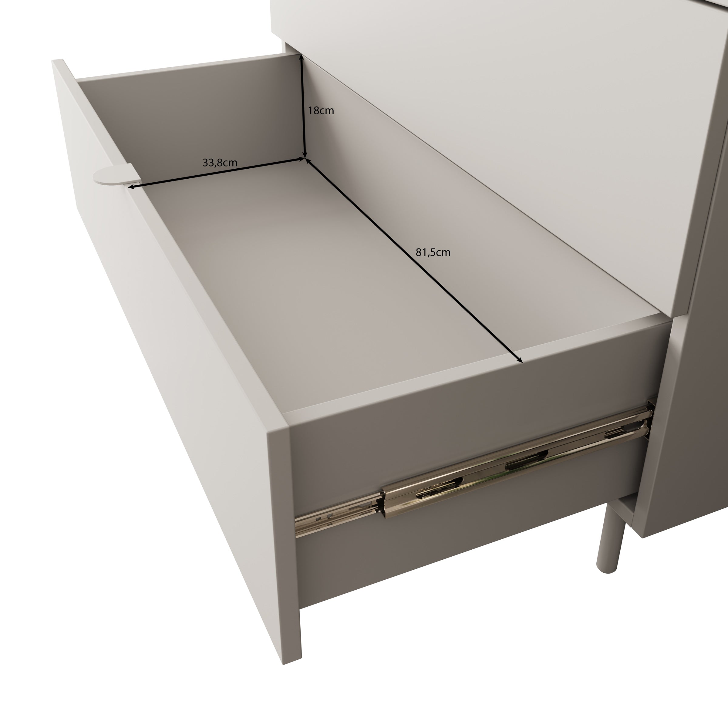 Malvare - Ladekast - Wit - 90x103x41 cm