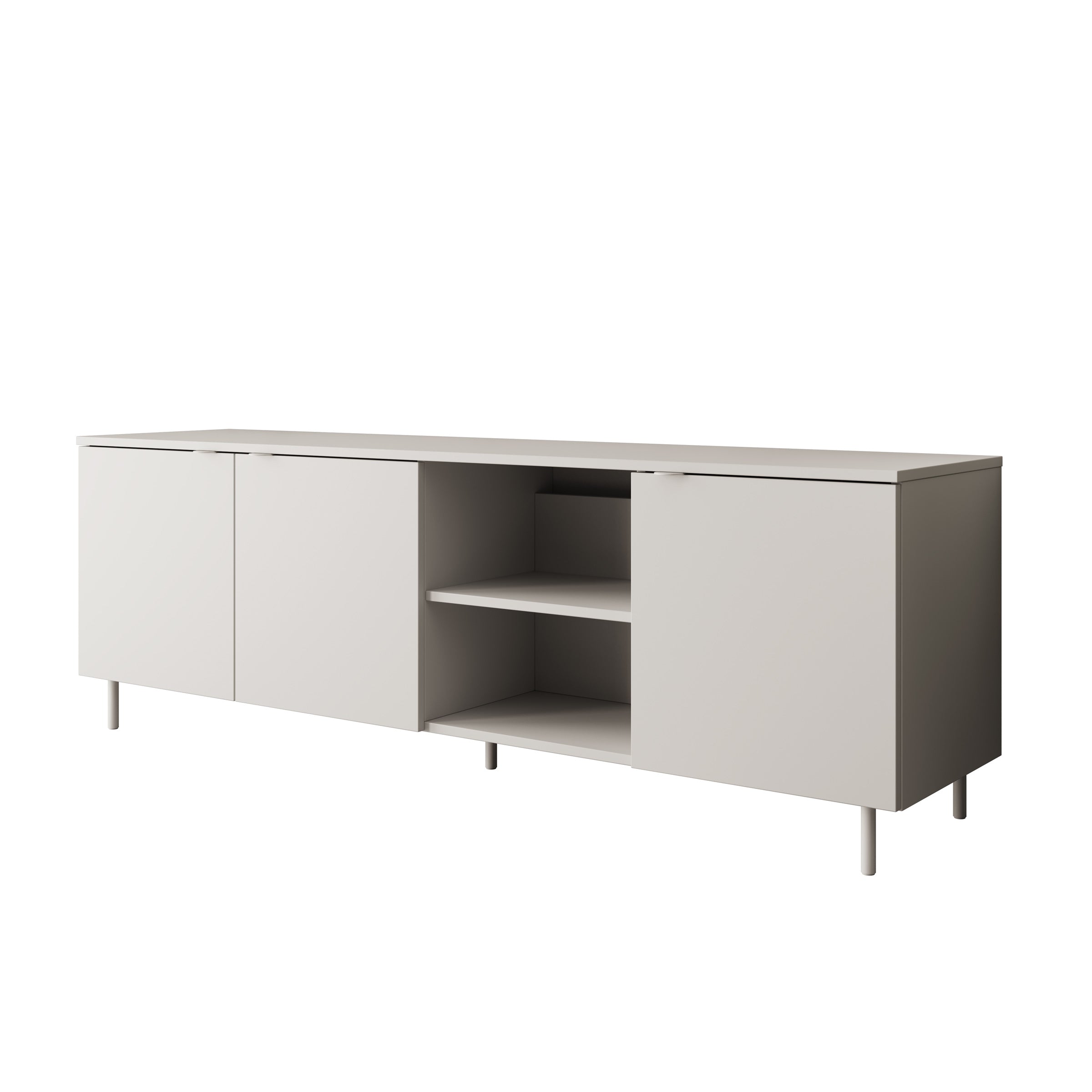 Malvare - TV-Meubel - Wit - 167x41x56 cm