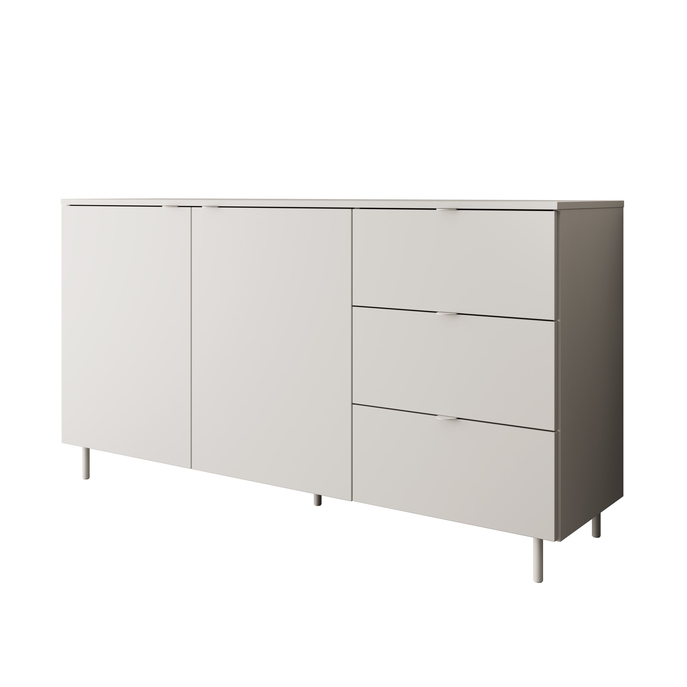 Malvare 2 - Dressoir - Wit - 150x41x80 cm