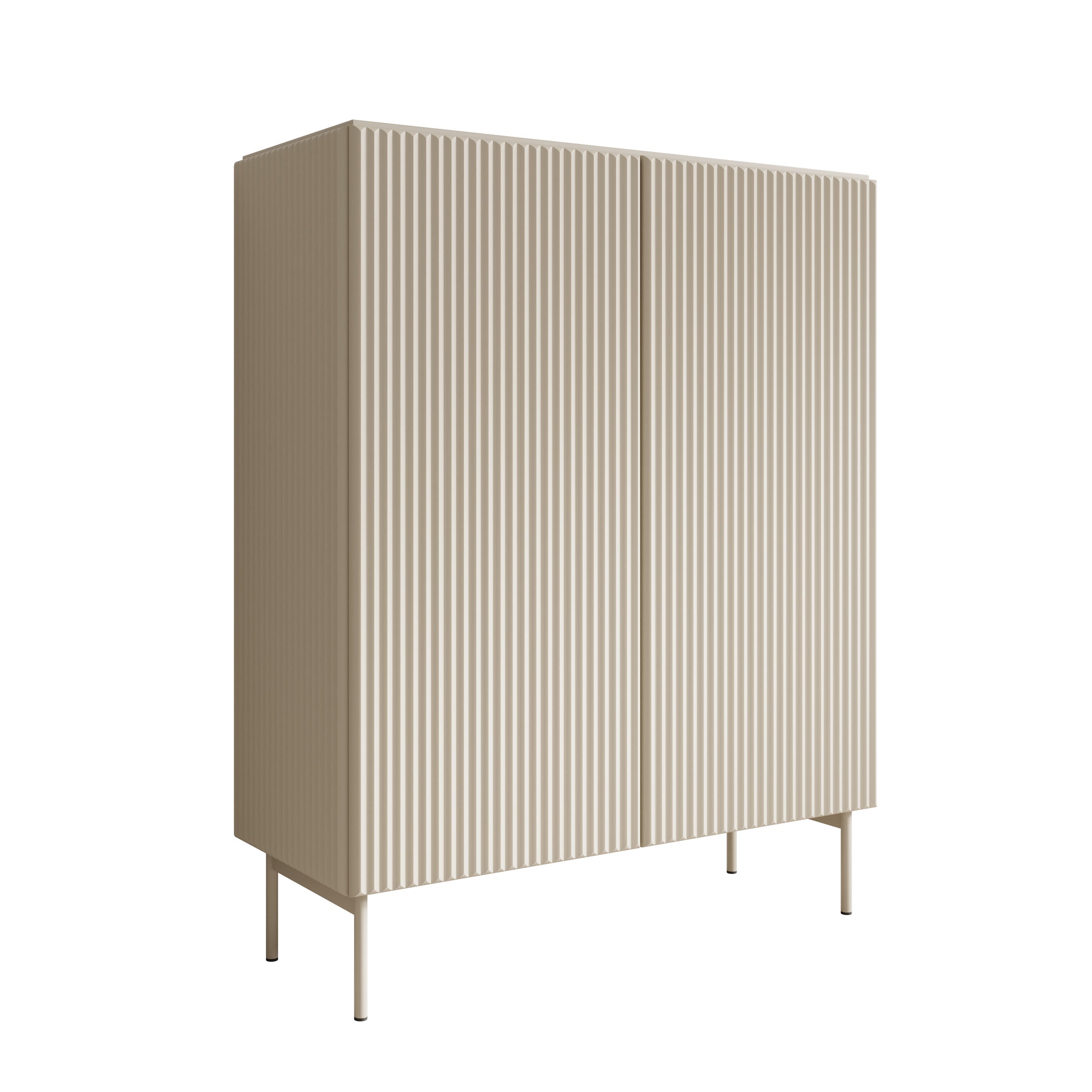 Marajo - Dressoir - Beige - 99x40x123 cm