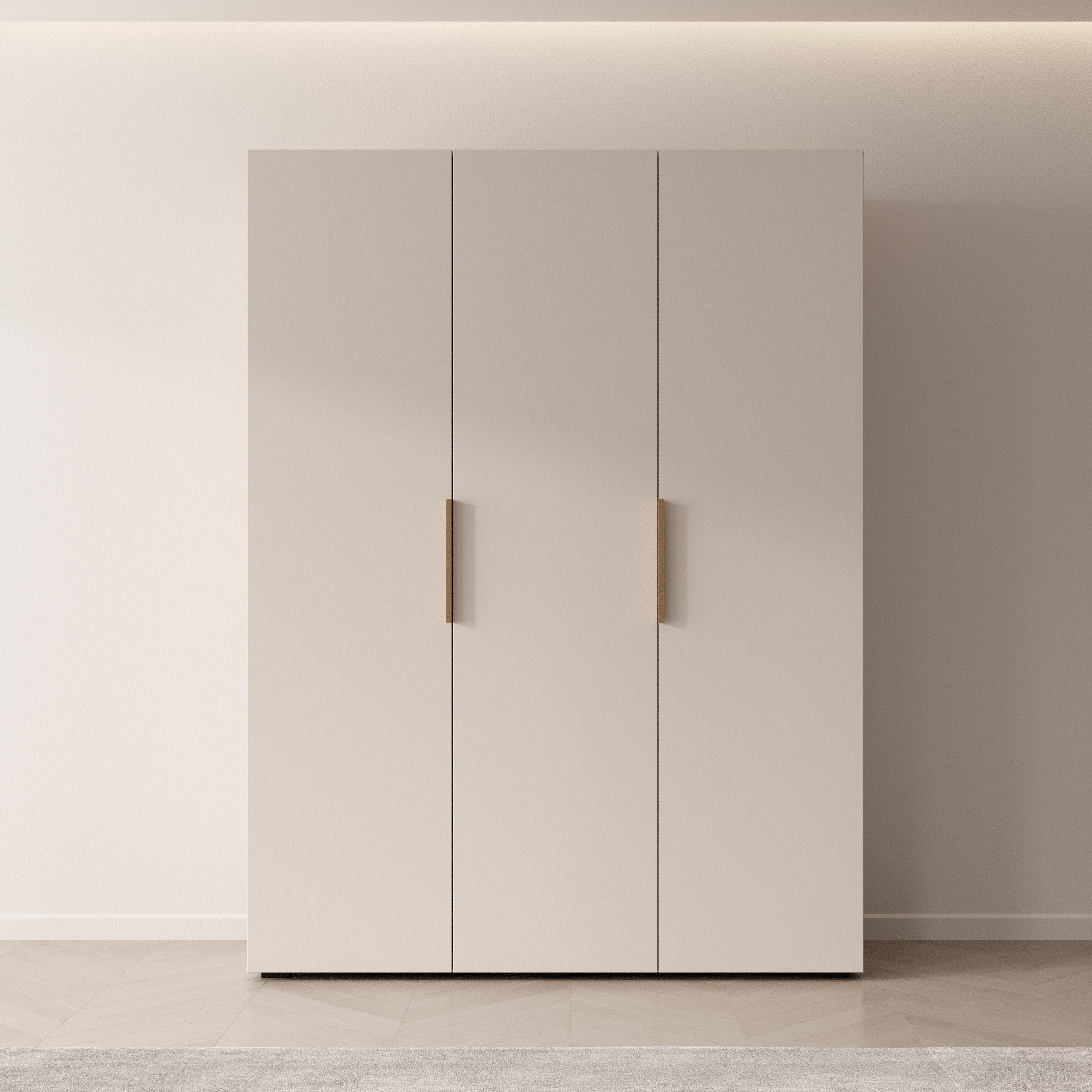 Marquesa - Kledingkast - Beige - 150x50x202 cm