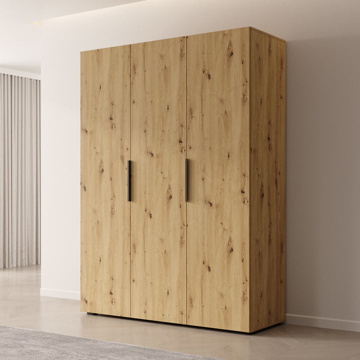 Marquesa - Kledingkast - Eiken - 150x50x202 cm