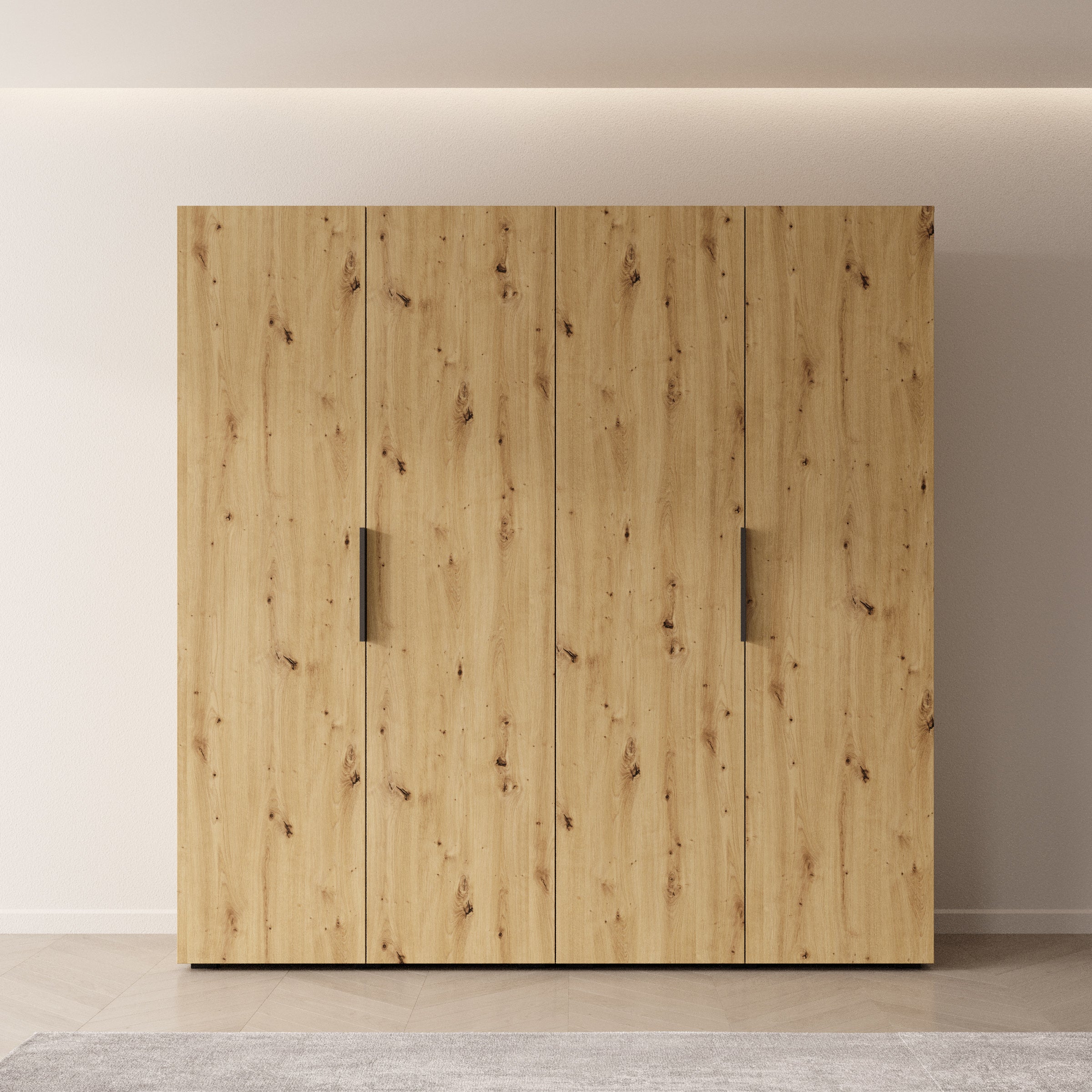 Marquesa - Kledingkast - Eiken - 200x50x202 cm