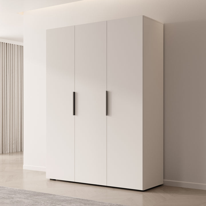 Marquesa - Kledingkast - Wit - 150x50x202 cm