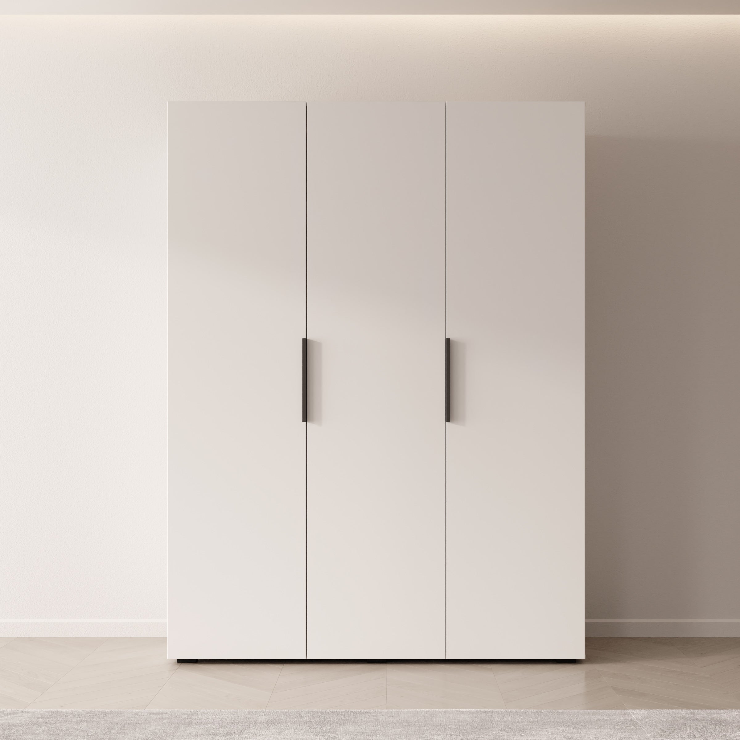 Marquesa - Kledingkast - Wit - 150x50x202 cm