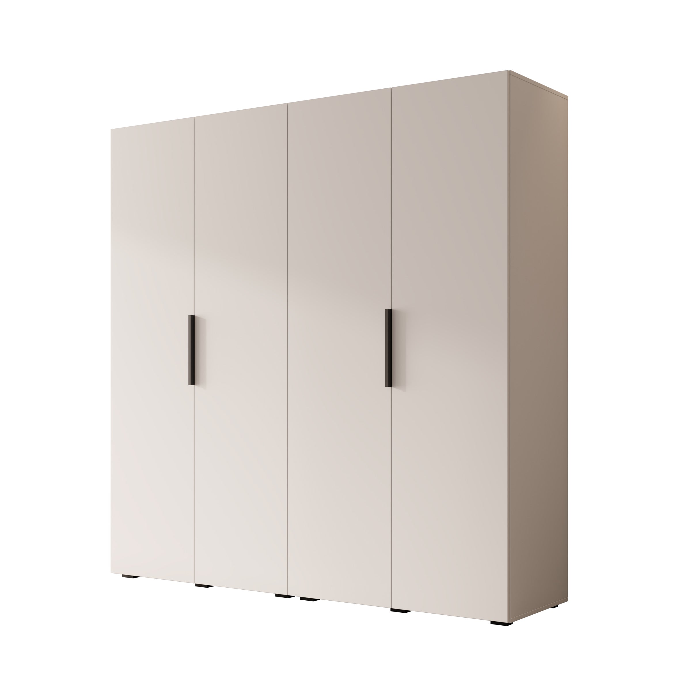 Marquesa - Kledingkast - Wit - 200x50x202 cm