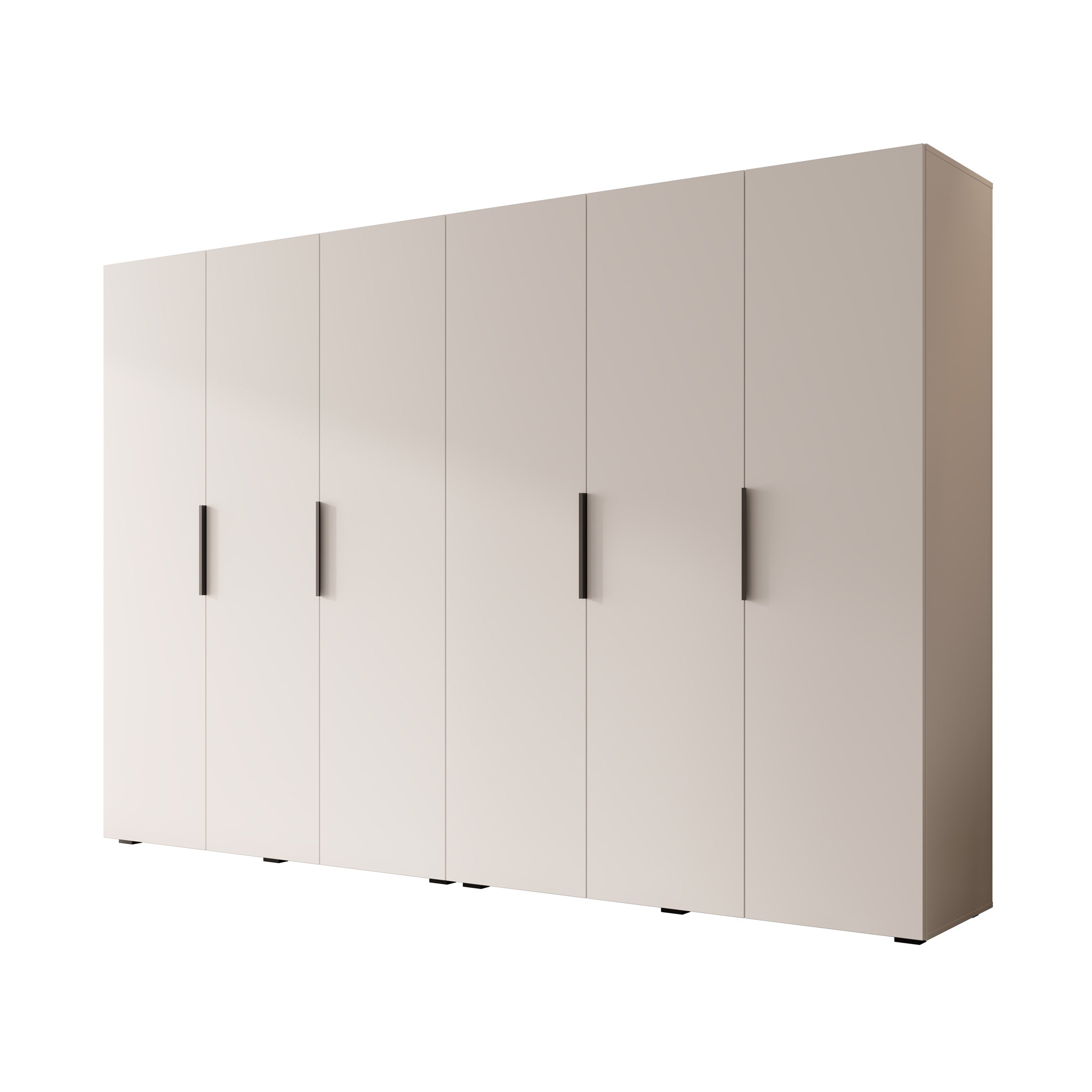 Marquesa - Kledingkast - Wit - 300x50x202 cm