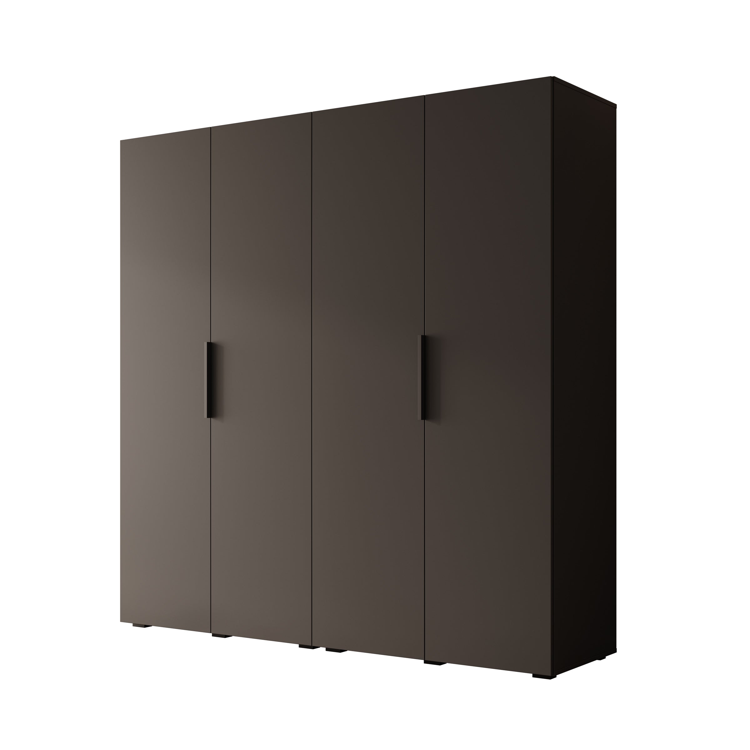 Marquesa - Kledingkast - Zwart - 200x50x202 cm