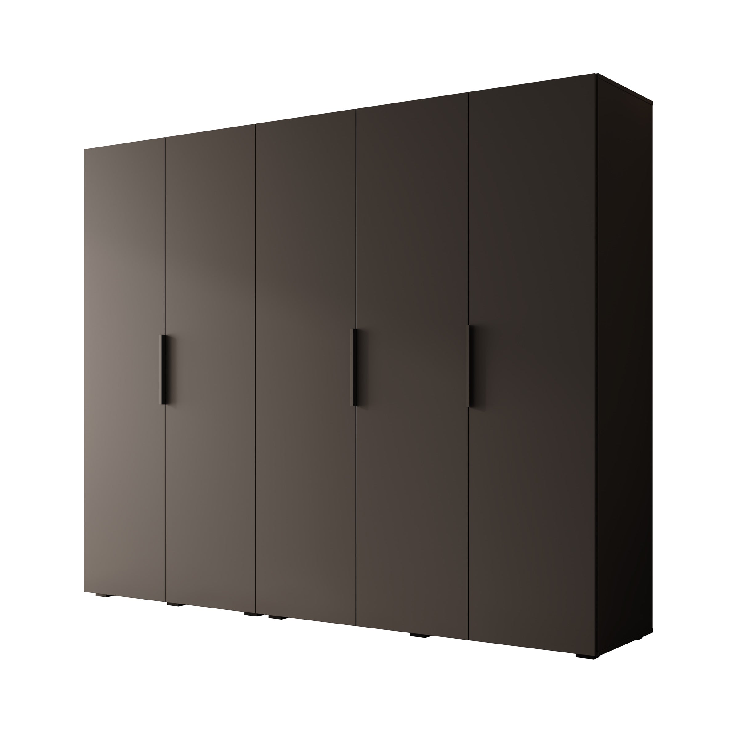 Marquesa - Kledingkast - Zwart - 250x50x202 cm