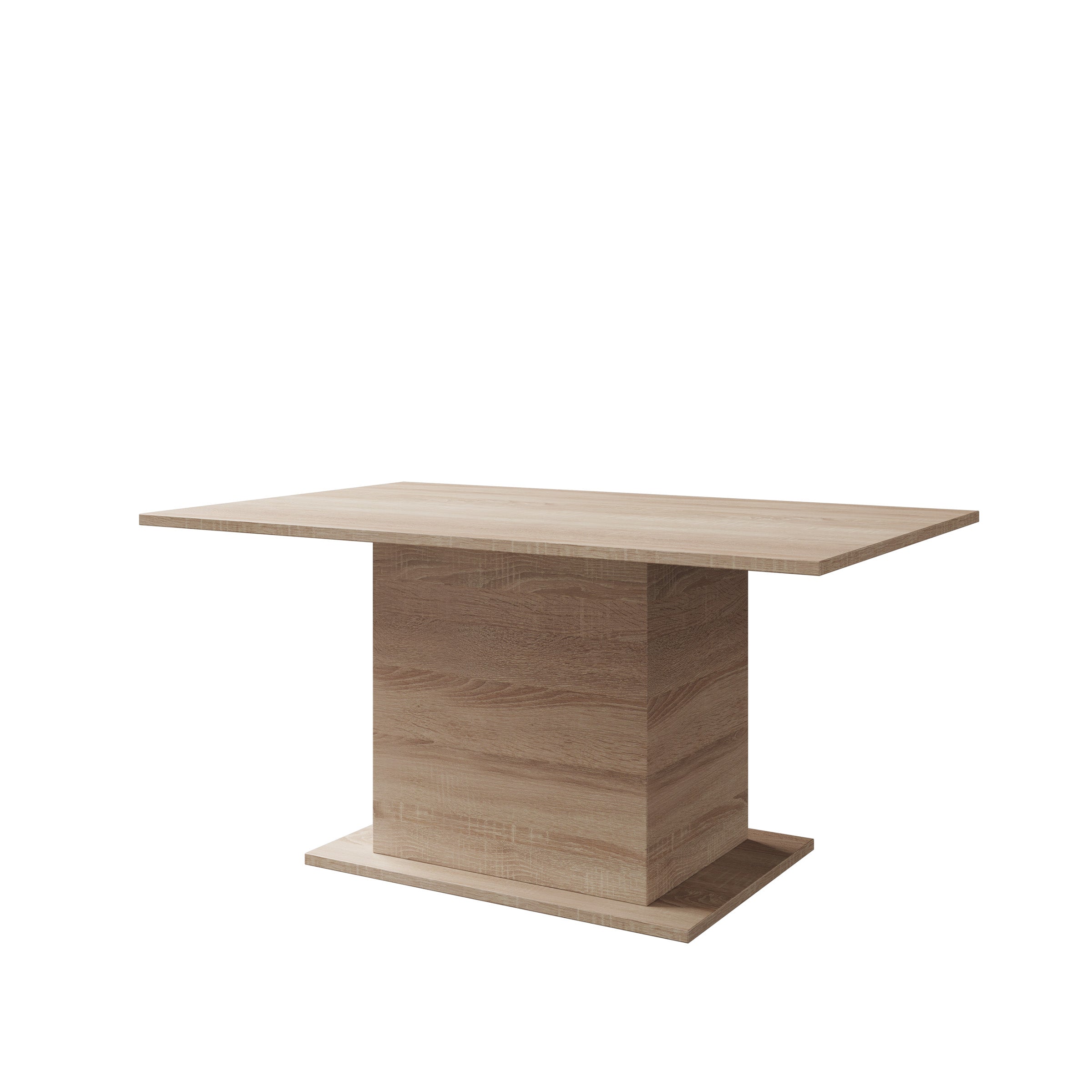 Maxx - Eetkamertafel - Licht eikenpatroon - 101x49x67 cm
