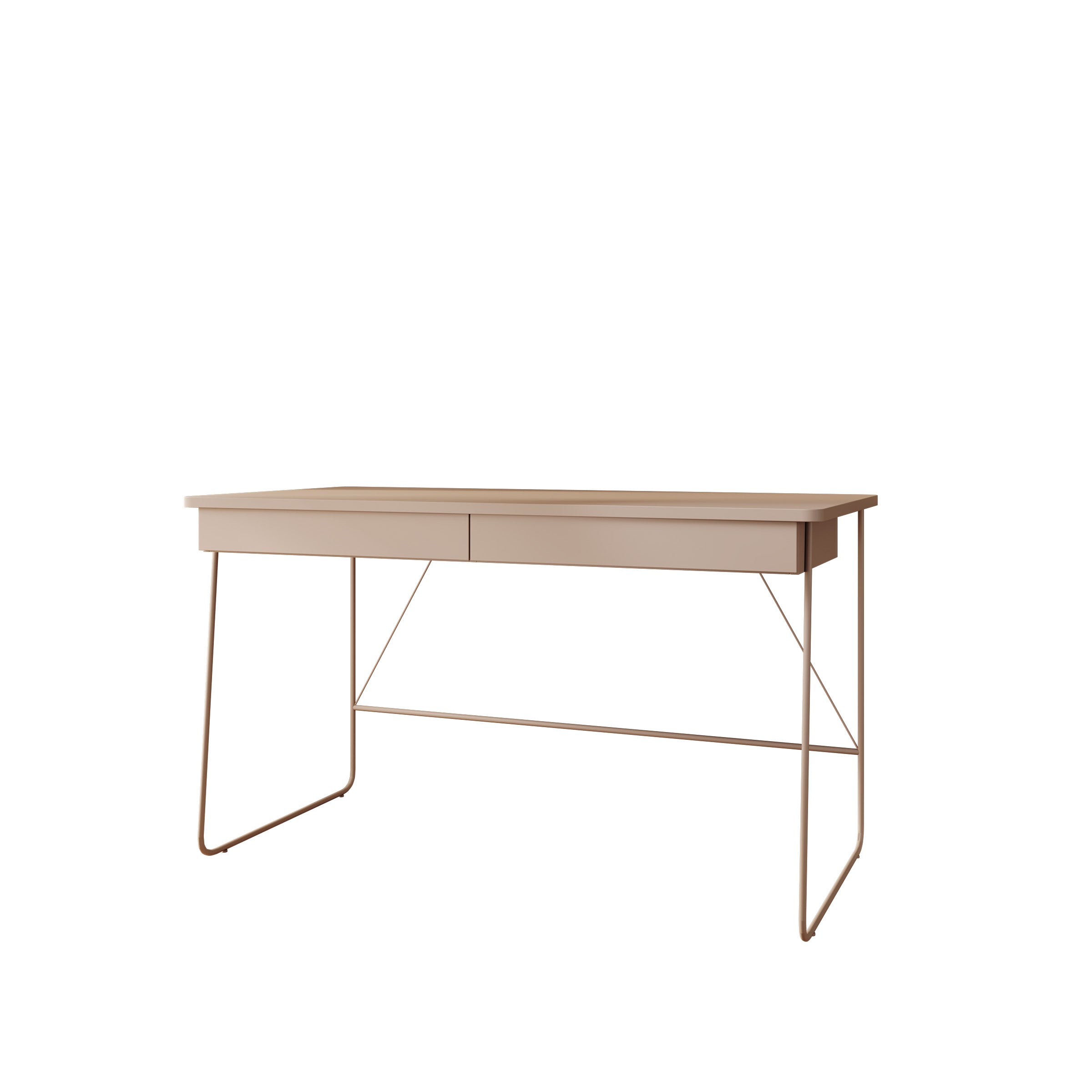 Medea - Bureau - Beige - 135x67x77 cm