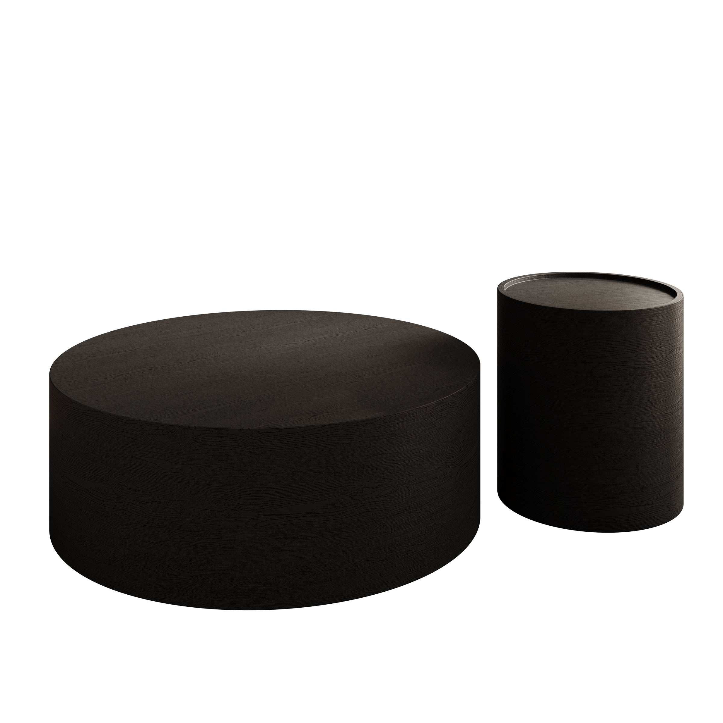 Mesa - Salontafel set van 2 - Zwart - 90x32 cm
