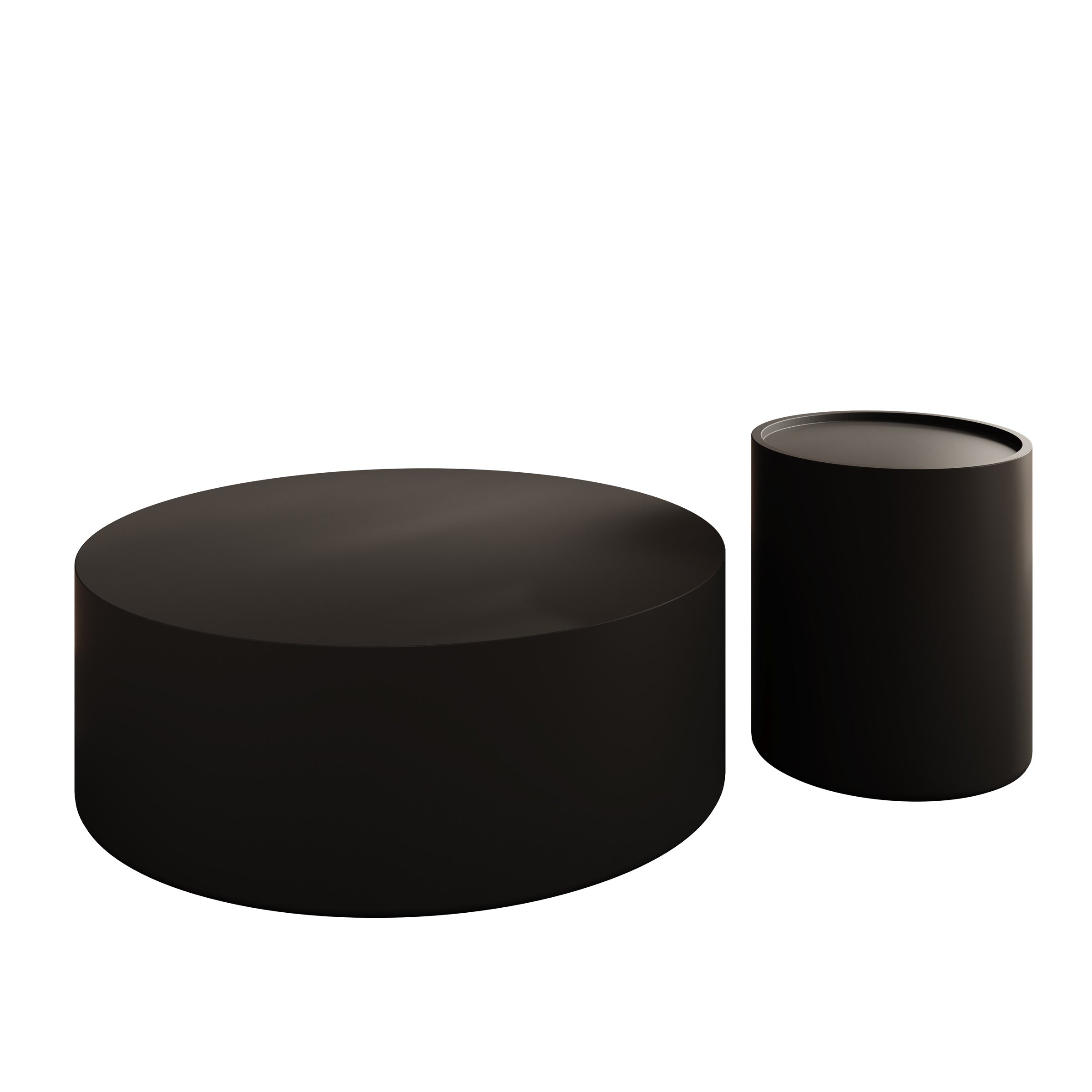 Mesa - Salontafel set van 2 - Zwart - 90x32 cm
