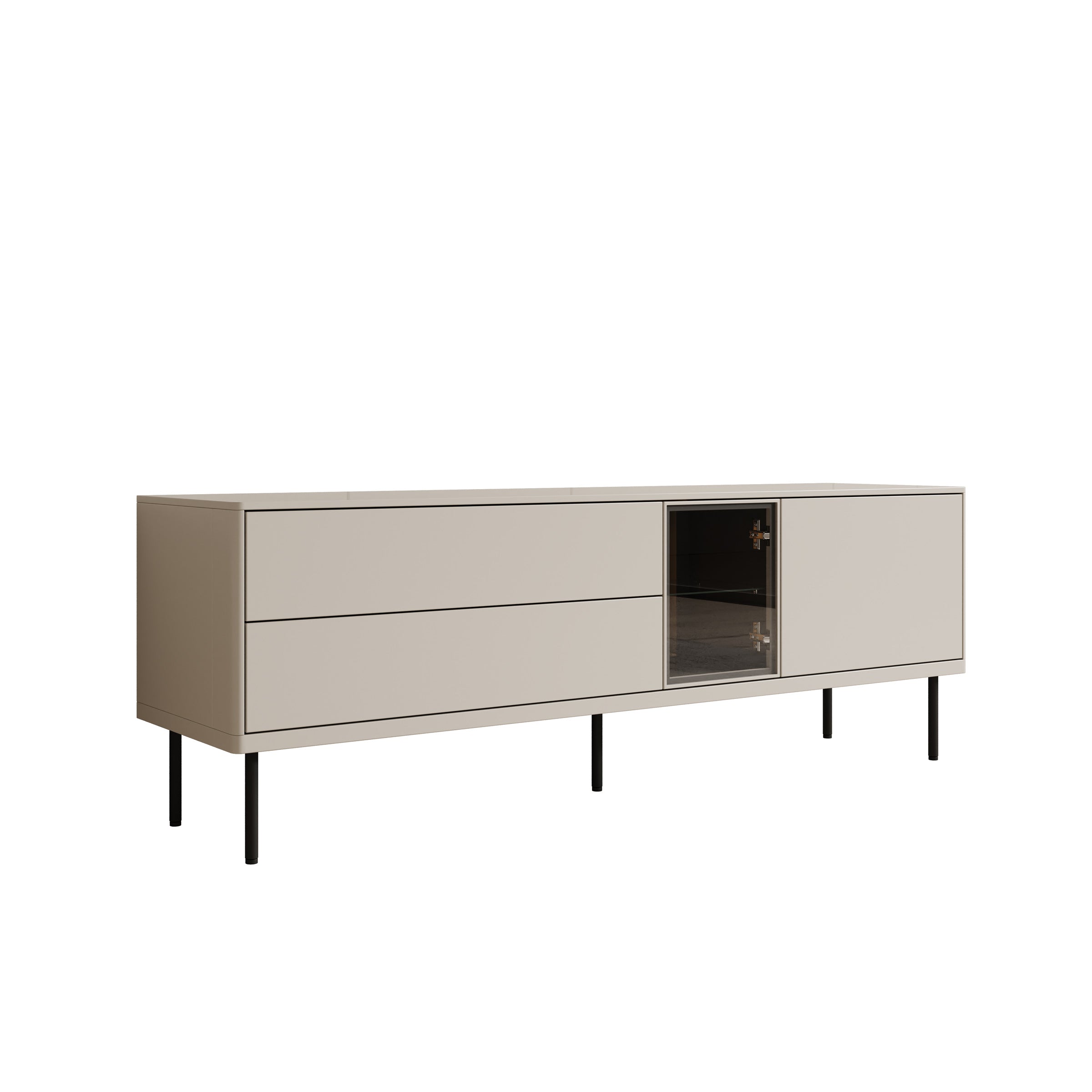 Estrella - TV-Meubel - Beige - 161x41x56 cm