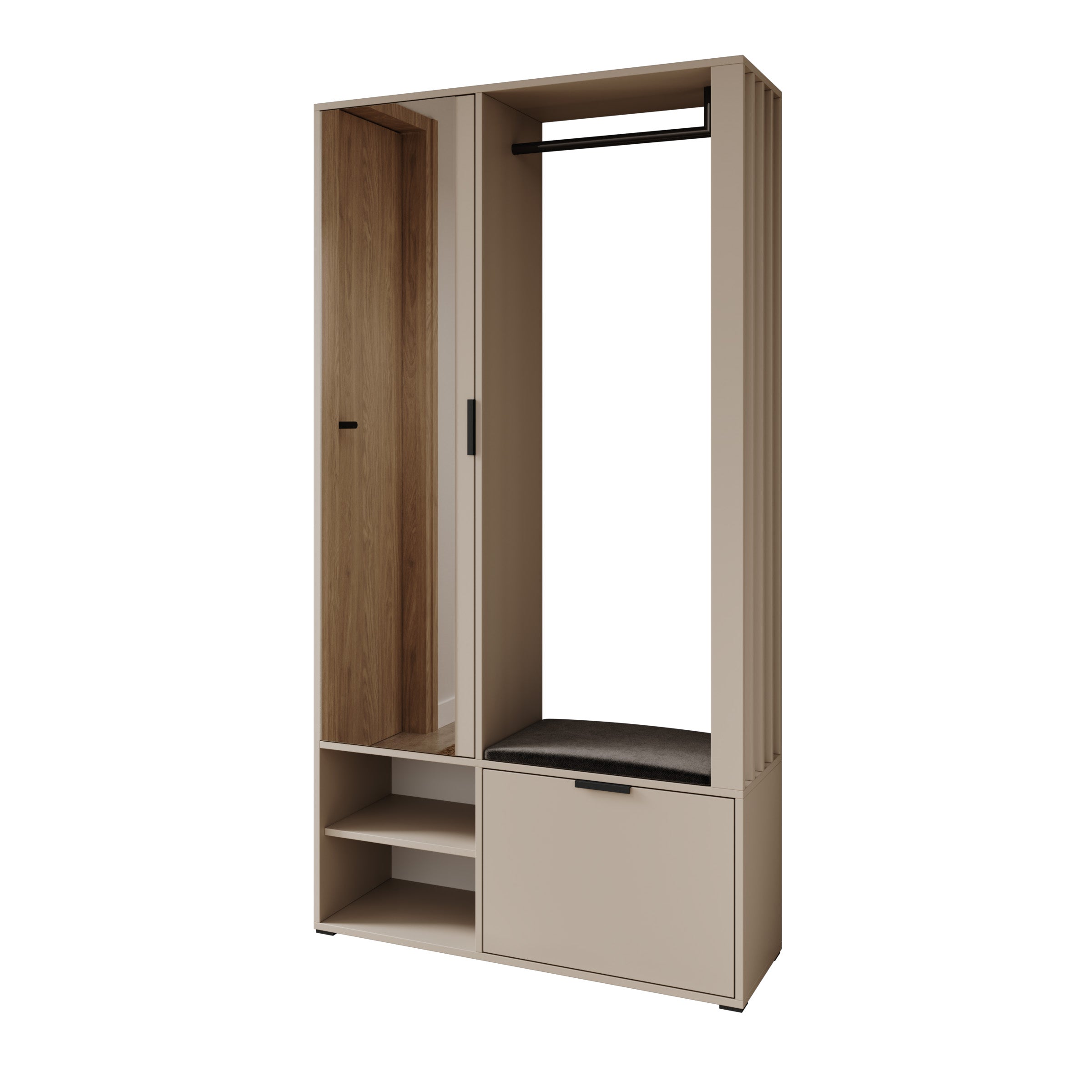 Montana - Halkast - Beige - 100x33x189 cm