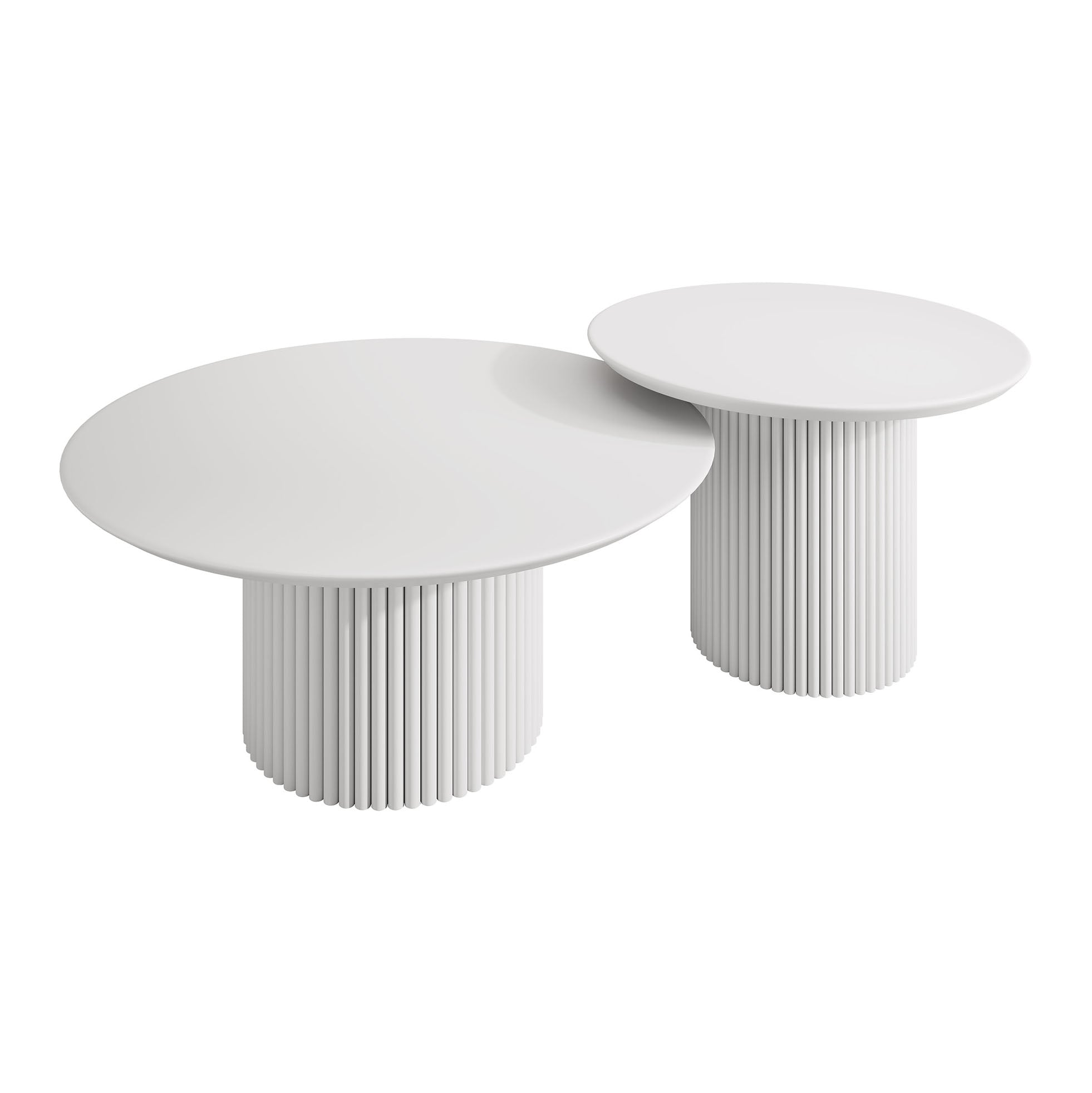Mixx - Salontafel set van 2 - Wit