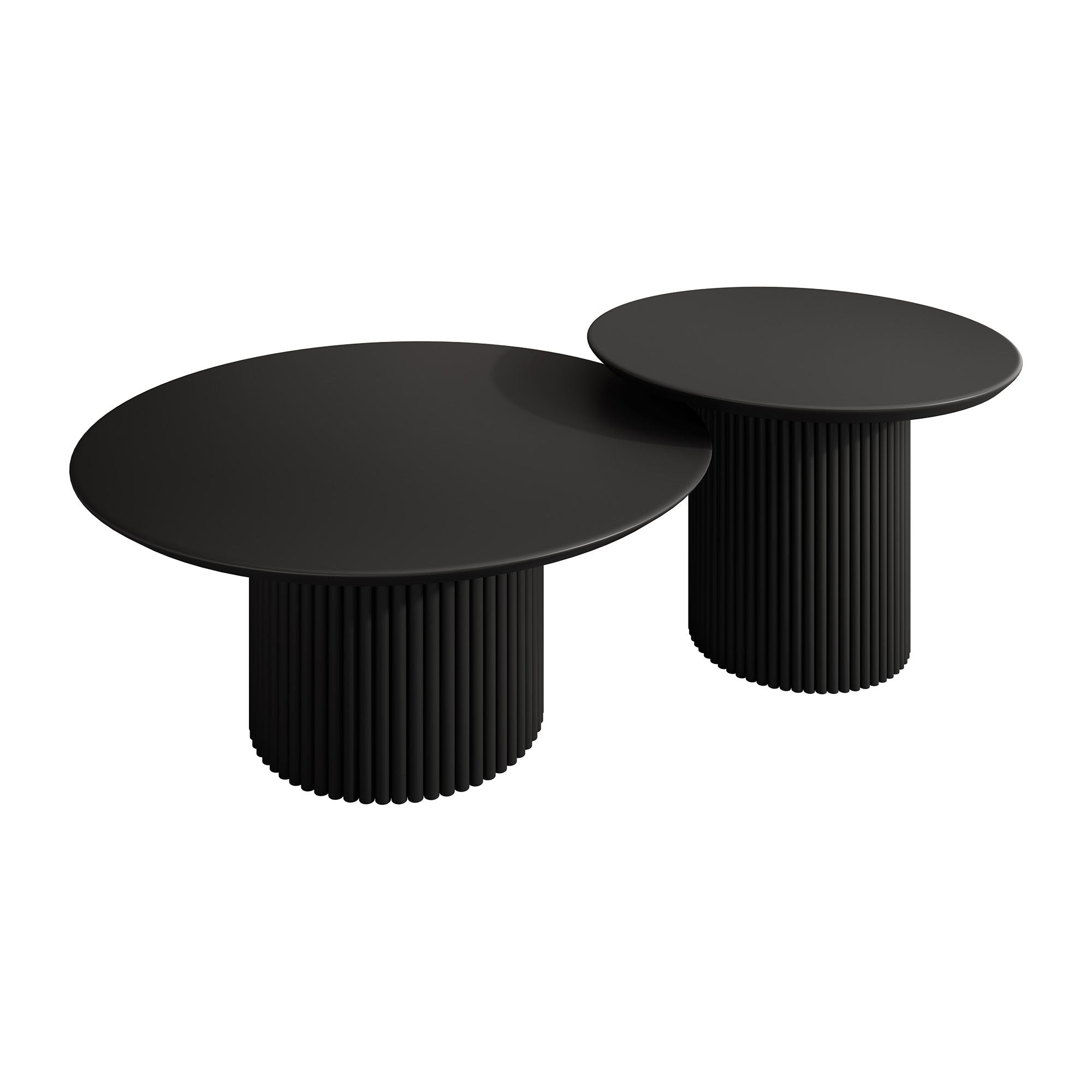 Mixx - Salontafel set van 2 - Zwart