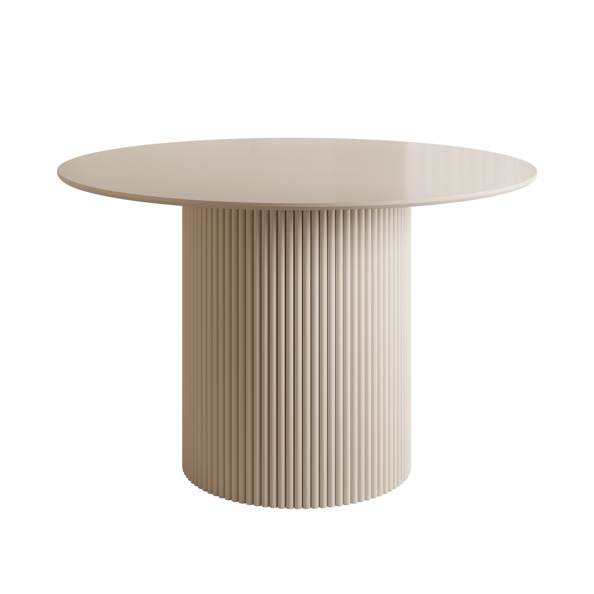 Modena - Eetkamertafel - Wit - 120x120x76 cm