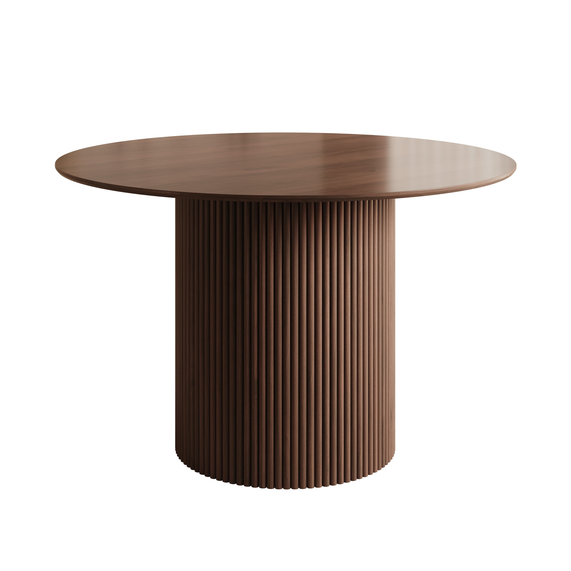 Modena - Eetkamertafel - Walnootpatroon - 120x120x76 cm