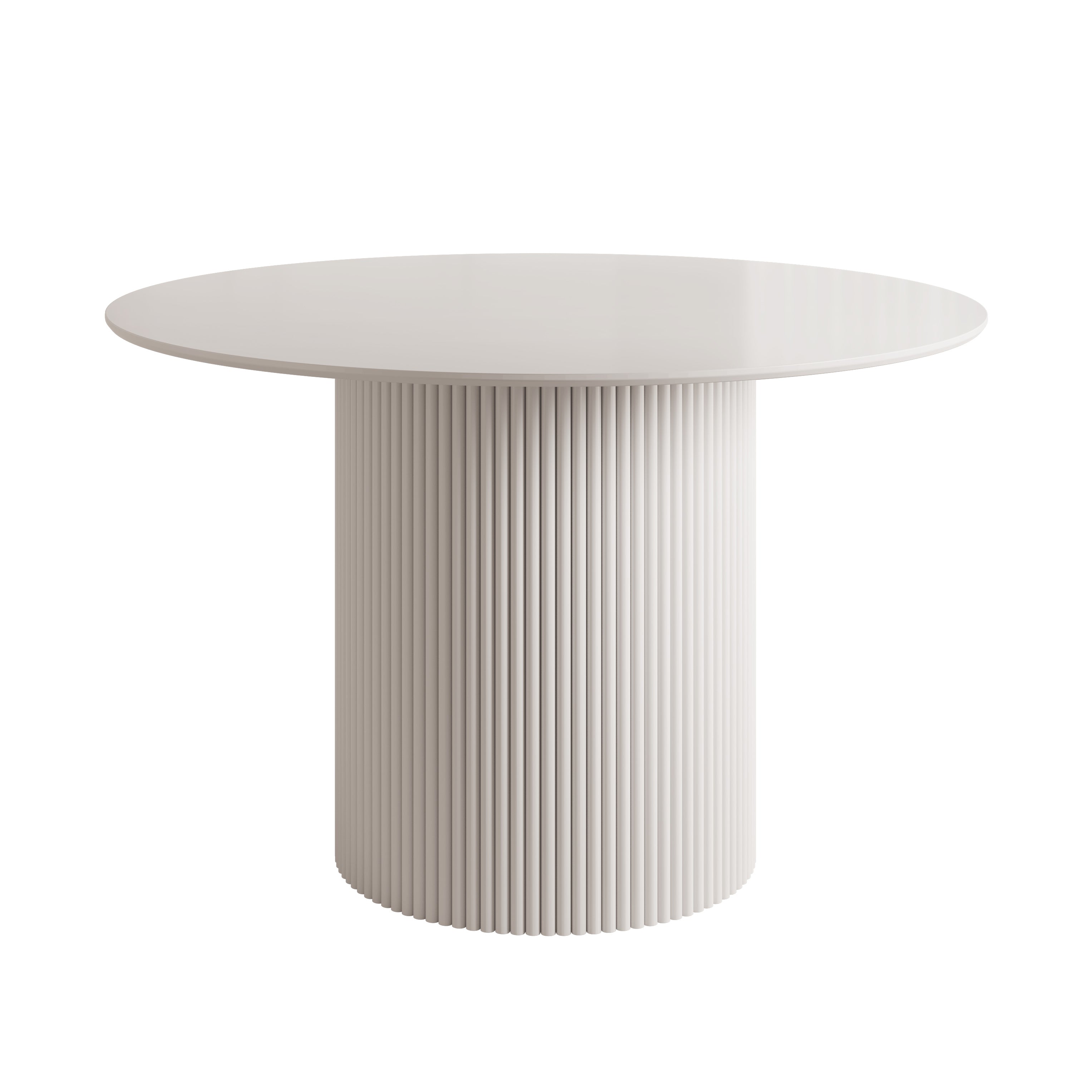 Modena - Eetkamertafel - Wit - 120x120x76 cm