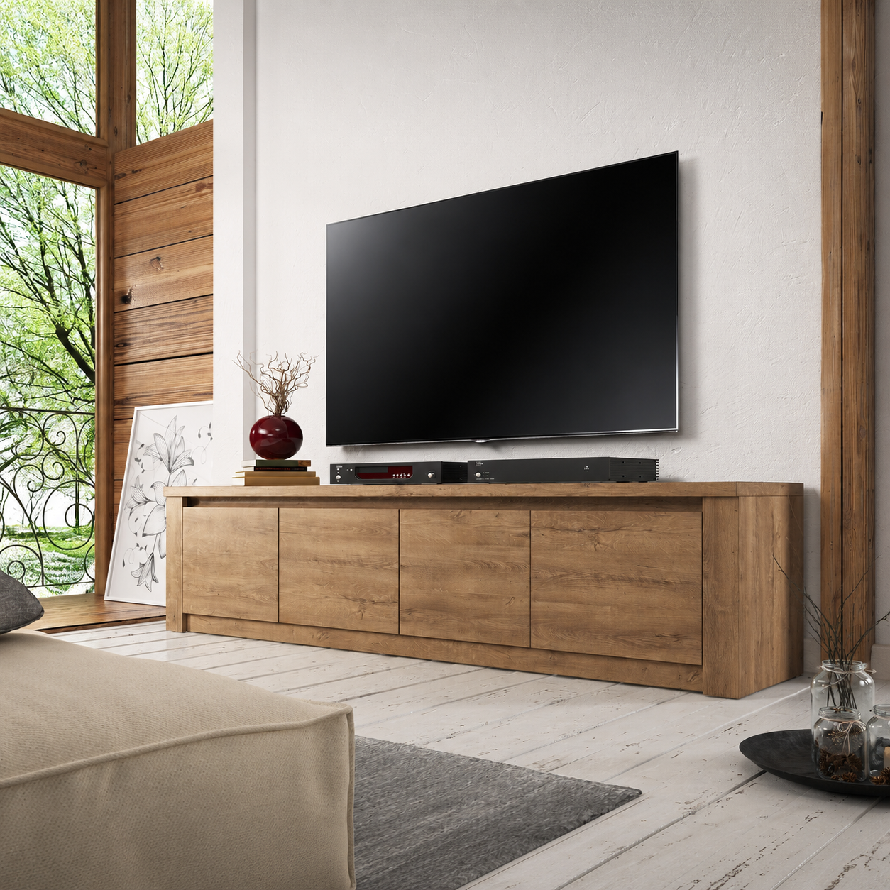 Monaco - TV-Meubel - Eiken - 170 cm