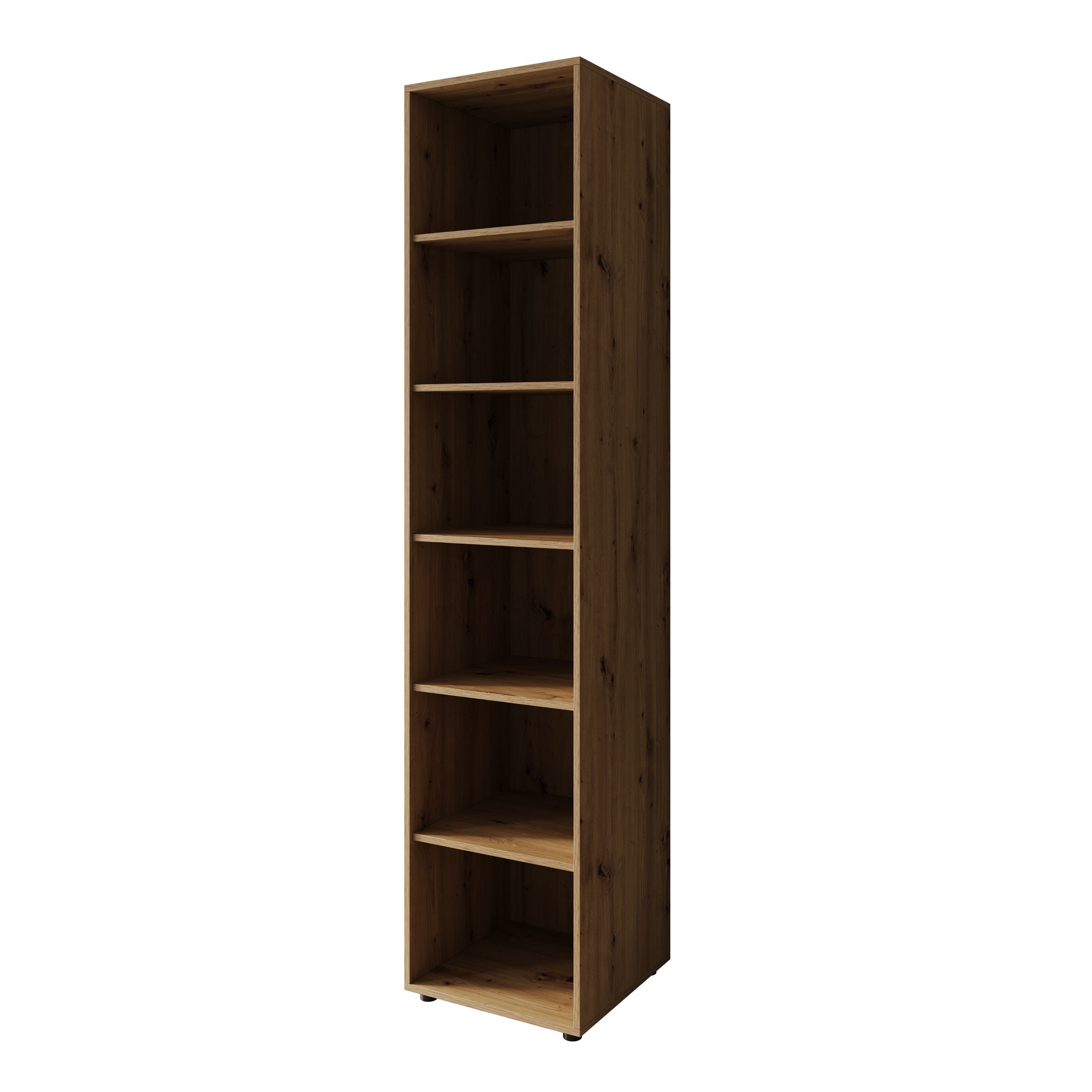 Montalo - Boekenkast - Eikenpatroon - 45x45x206 cm