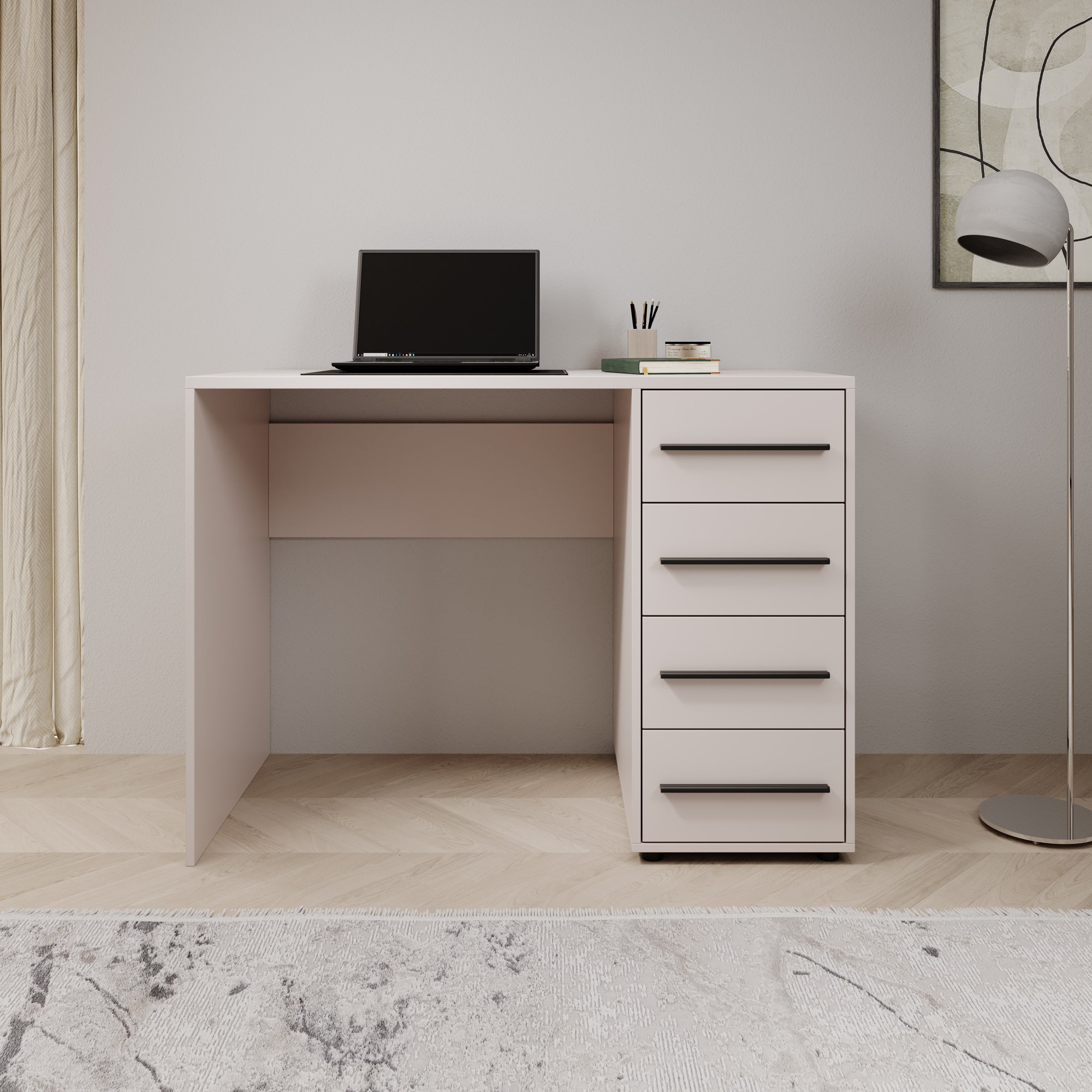 Montalo - Bureau - Beige - 120x60x75 cm